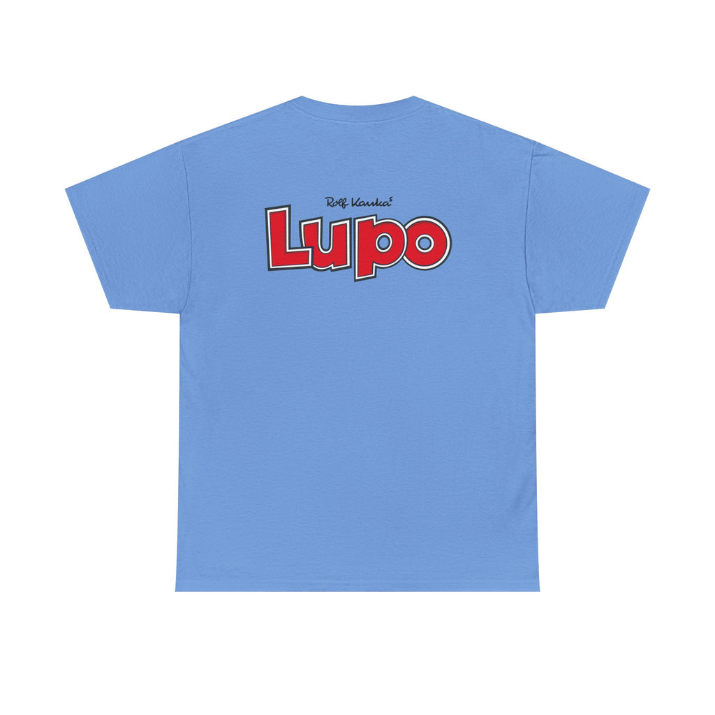 Trendy Graphic Tee, Lupo, Casual Top, Gift for Him/Her, Streetwear Style, Unique Design