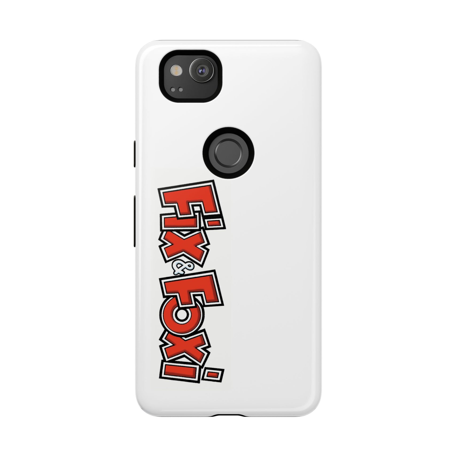 Tough Phone Case with Fix & Foxi Design - Cute & Durable Cover for Fans, Gifts for Kids, Collectibles, Cartoon Merch, Personalized Tech