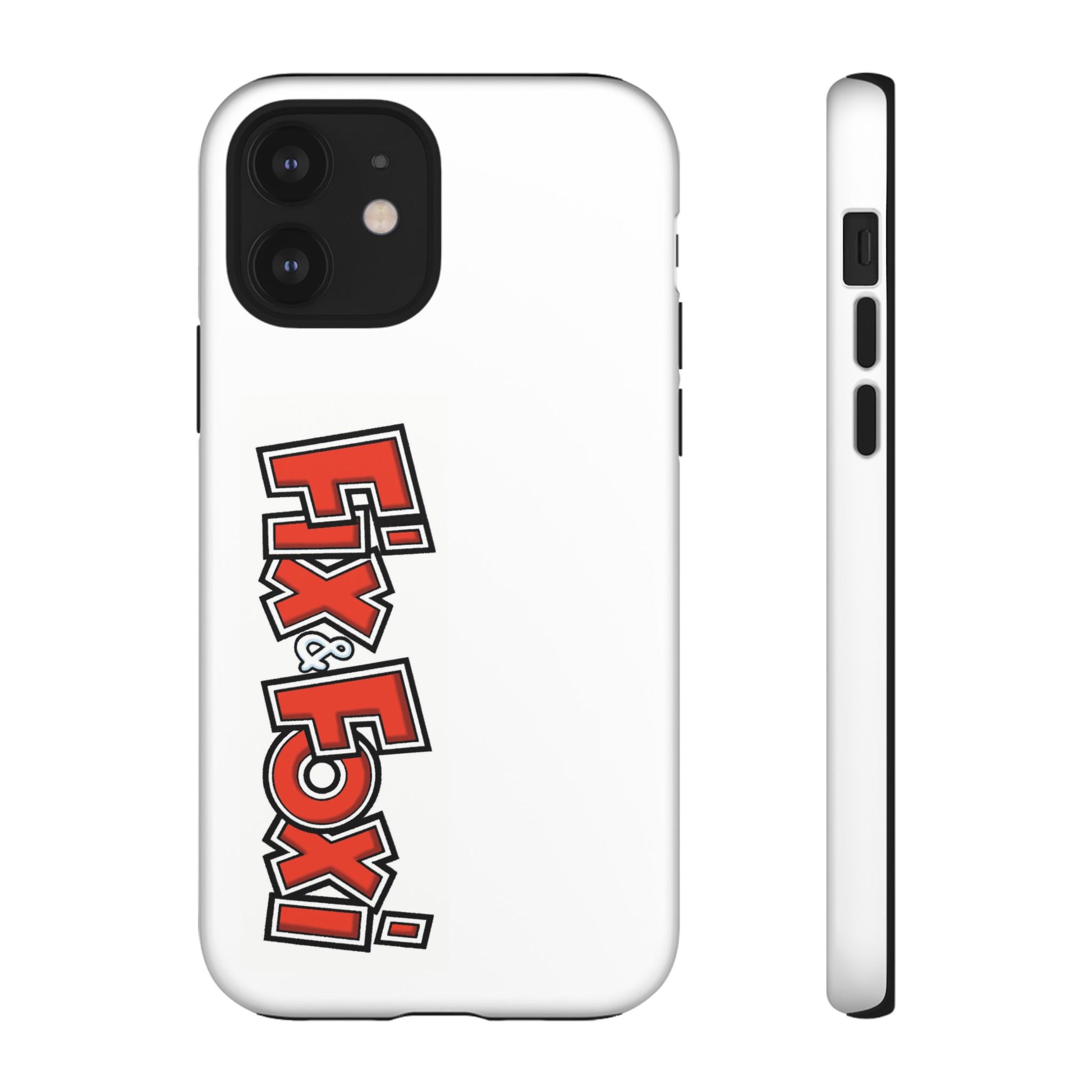 Tough Phone Case with Fix & Foxi Design - Cute & Durable Cover for Fans, Gifts for Kids, Collectibles, Cartoon Merch, Personalized Tech