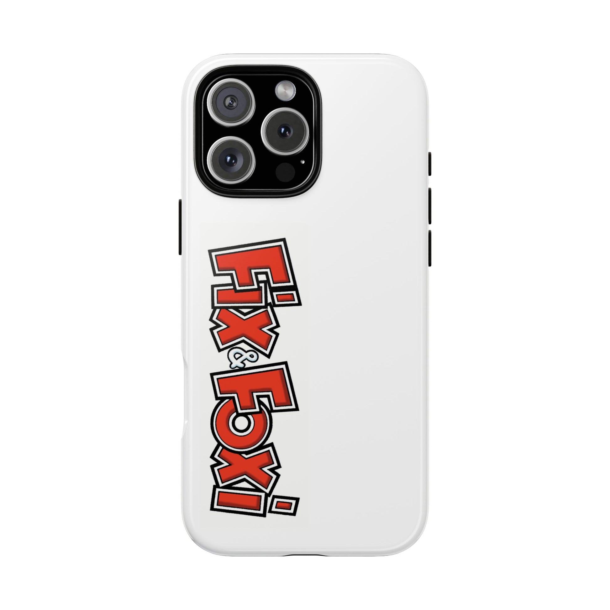 Tough Phone Case with Fix & Foxi Design - Cute & Durable Cover for Fans, Gifts for Kids, Collectibles, Cartoon Merch, Personalized Tech