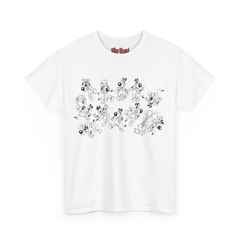 Trendy Graphic Tee, Lupo, Casual Top, Gift for Him/Her, Streetwear Style, Unique Design