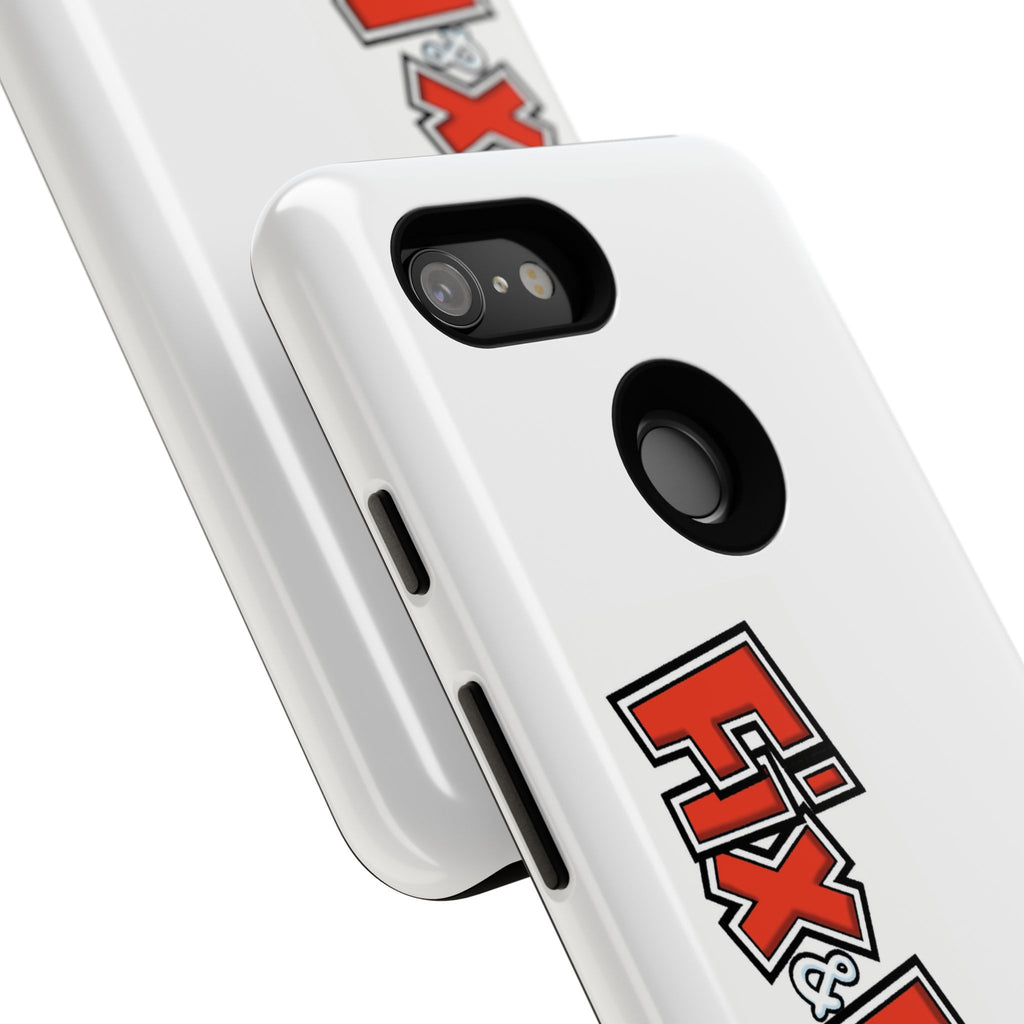 Tough Phone Case with Fix & Foxi Design - Cute & Durable Cover for Fans, Gifts for Kids, Collectibles, Cartoon Merch, Personalized Tech
