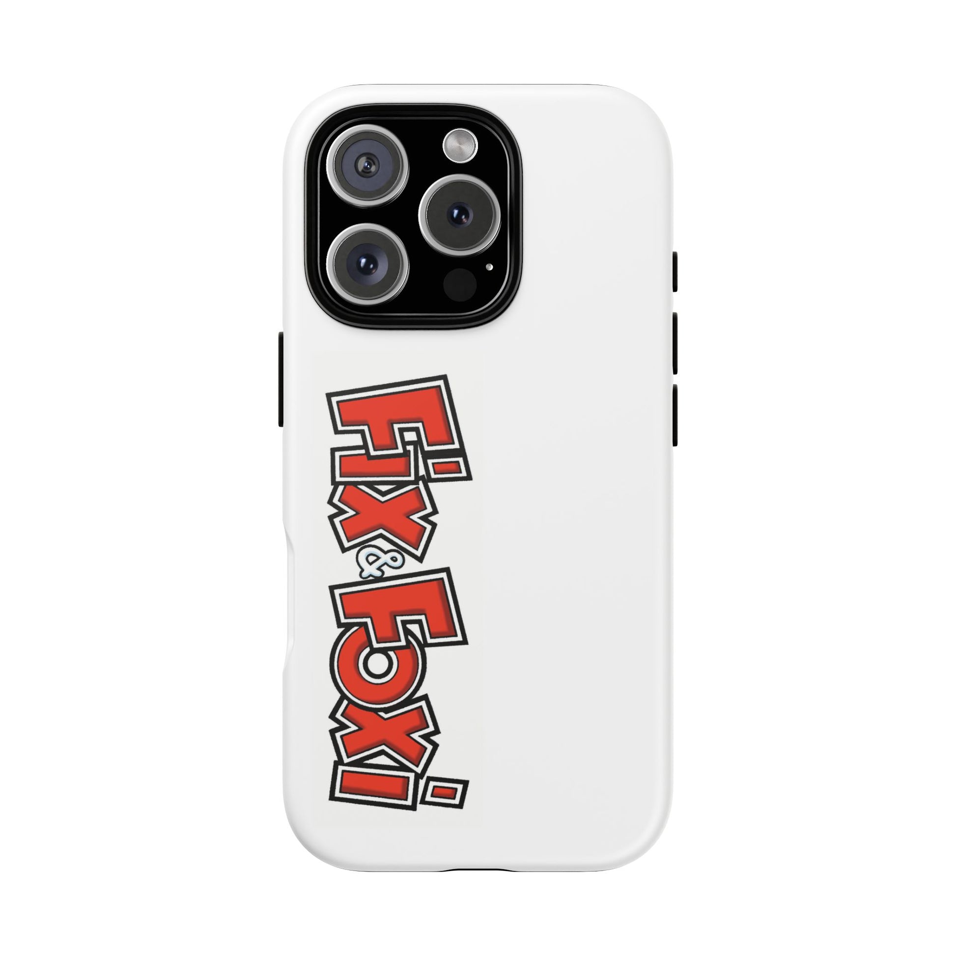 Tough Phone Case with Fix & Foxi Design - Cute & Durable Cover for Fans, Gifts for Kids, Collectibles, Cartoon Merch, Personalized Tech