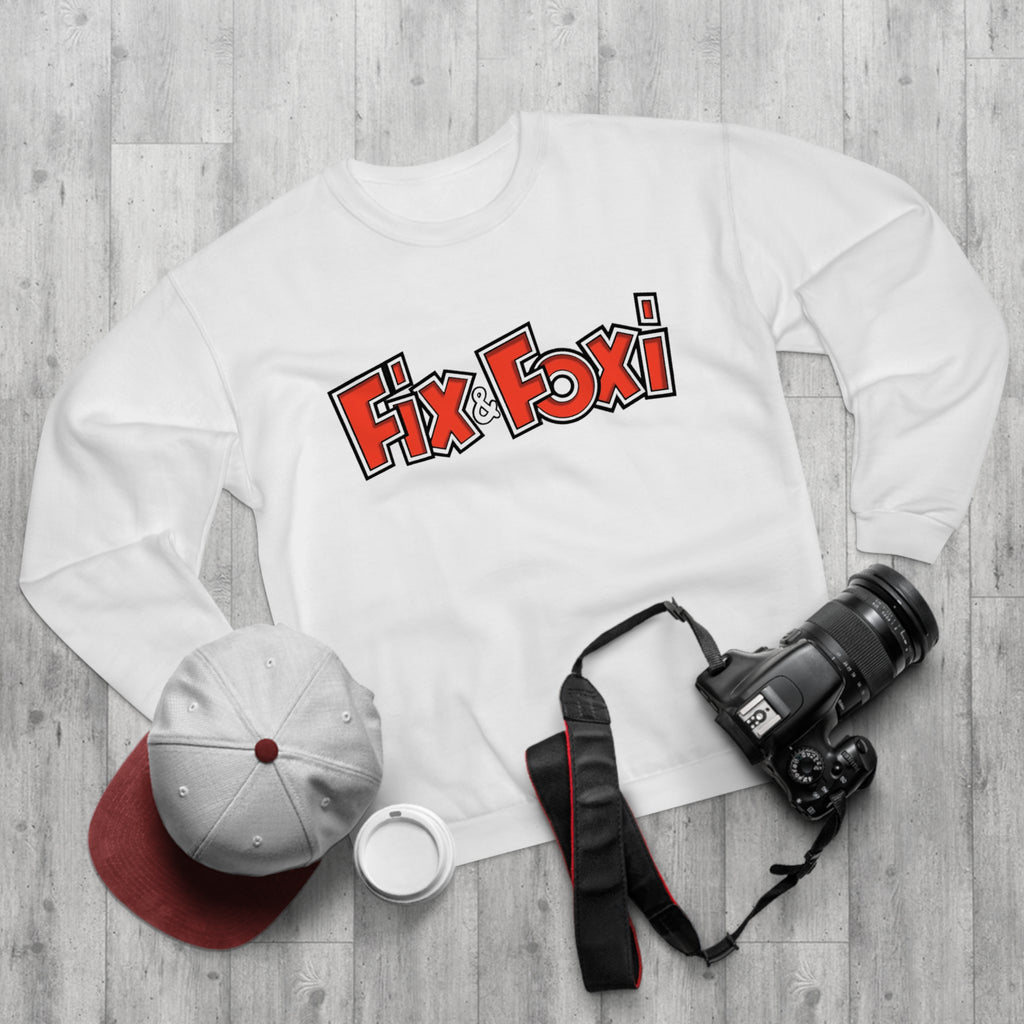 Fix & Foxi Unisex Crew Neck Sweatshirt - Comfy Gift for Friends, Cozy Layer for Chilly Days, Perfect for Casual Outings, Cute Apparel [...]
