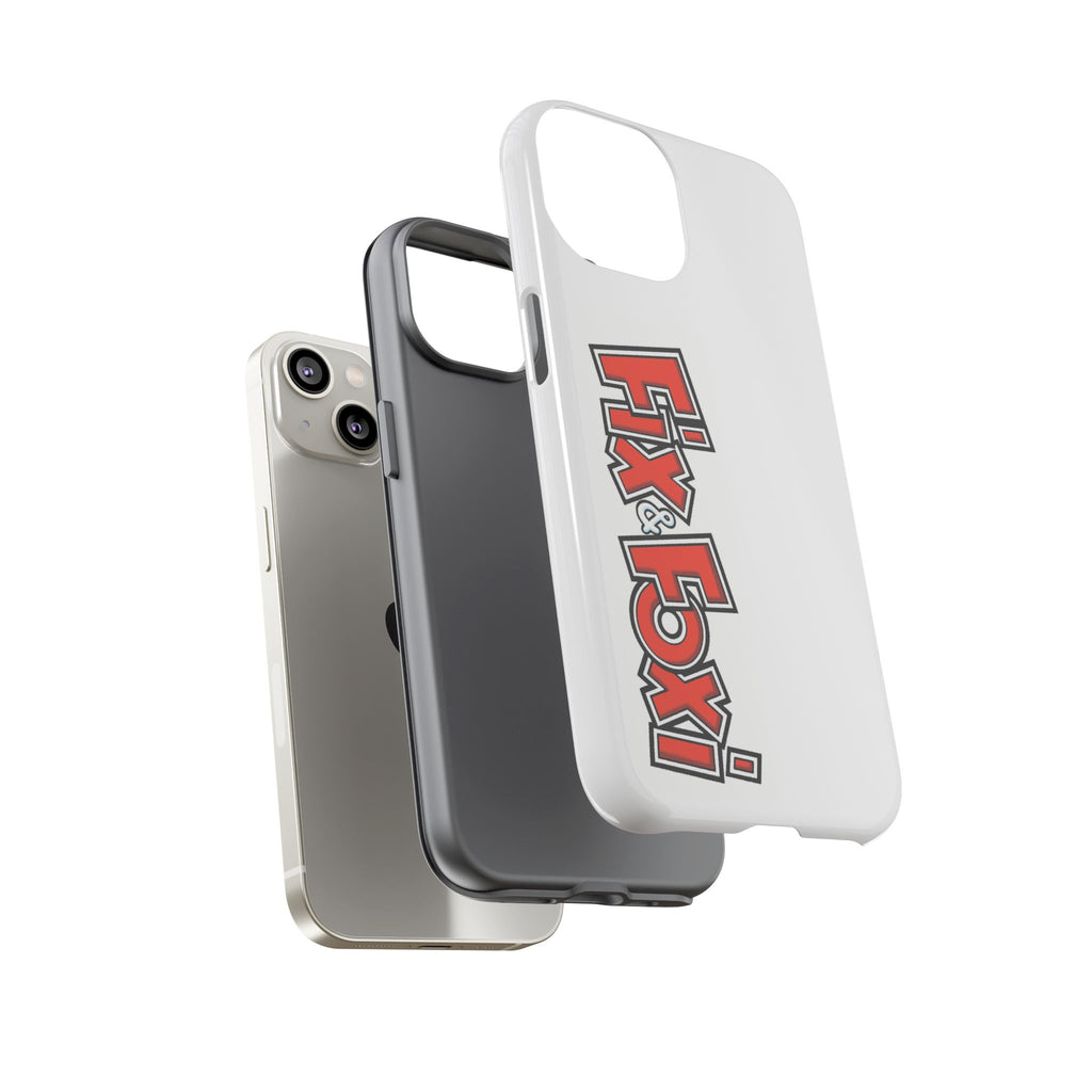 Tough Phone Case with Fix & Foxi Design - Cute & Durable Cover for Fans, Gifts for Kids, Collectibles, Cartoon Merch, Personalized Tech