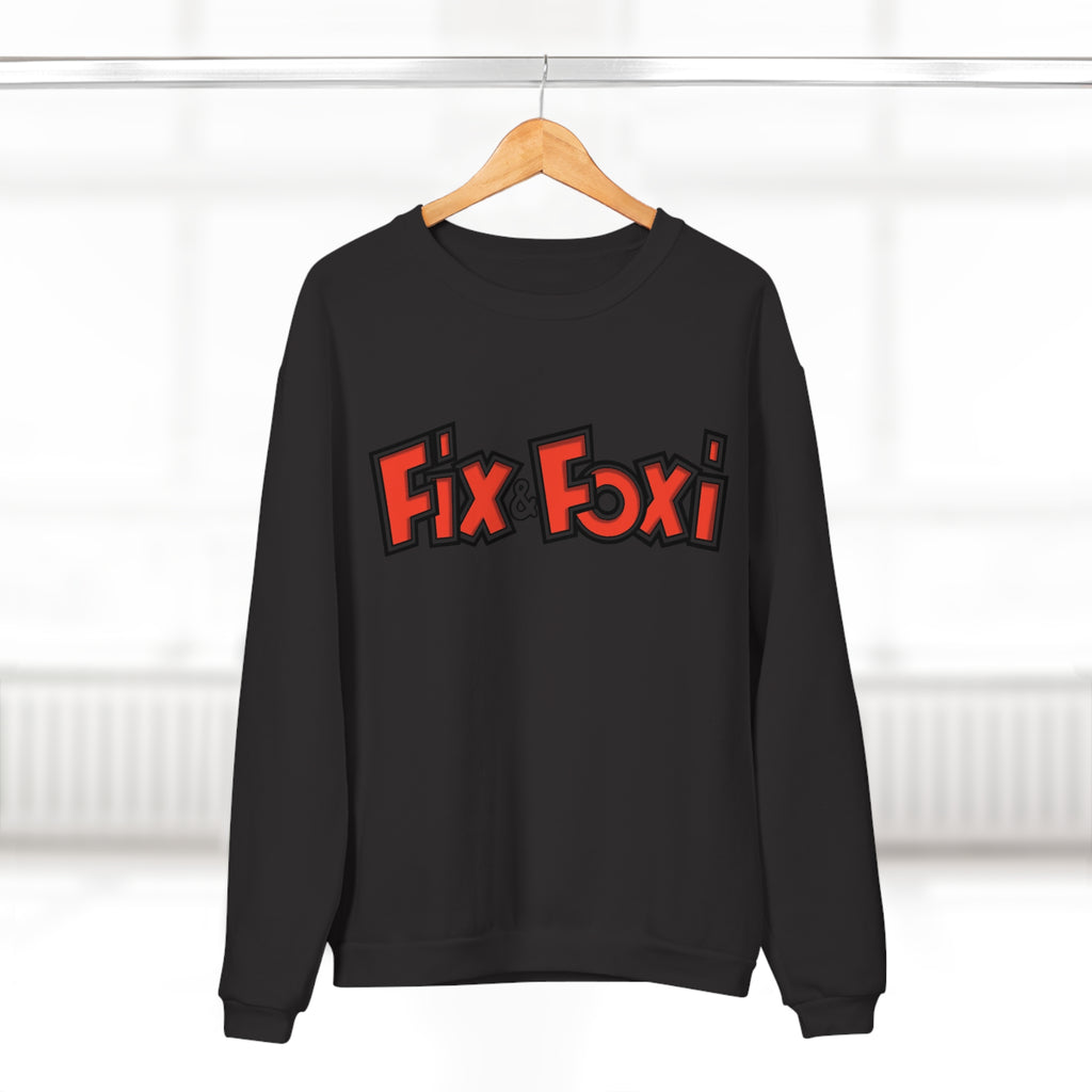Fix & Foxi Unisex Crew Neck Sweatshirt - Comfy Gift for Friends, Cozy Layer for Chilly Days, Perfect for Casual Outings, Cute Apparel [...]