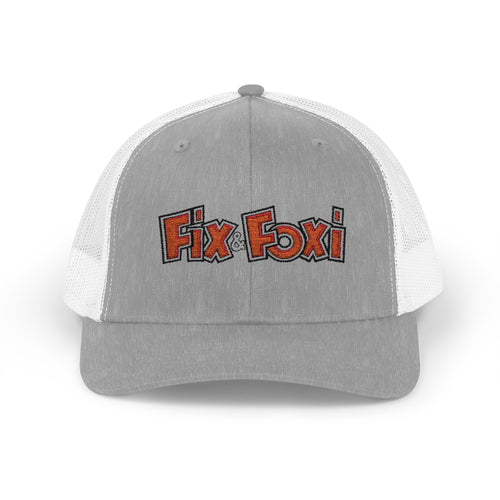 Fix Foxi Snapback Trucker Cap | Stylish Adjustable Hat for Outdoor Activities, Casual Wear, Gifts, Festivals, Sports