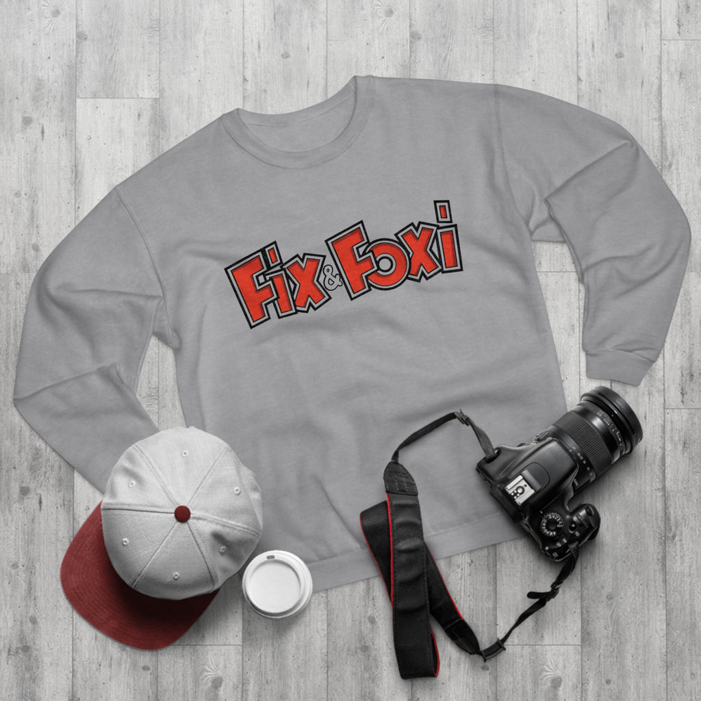 Fix & Foxi Unisex Crew Neck Sweatshirt - Comfy Gift for Friends, Cozy Layer for Chilly Days, Perfect for Casual Outings, Cute Apparel [...]
