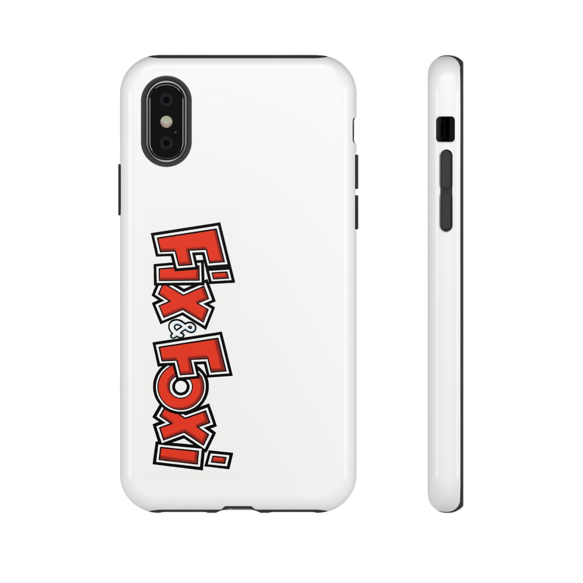 Tough Phone Case with Fix & Foxi Design - Cute & Durable Cover for Fans, Gifts for Kids, Collectibles, Cartoon Merch, Personalized Tech