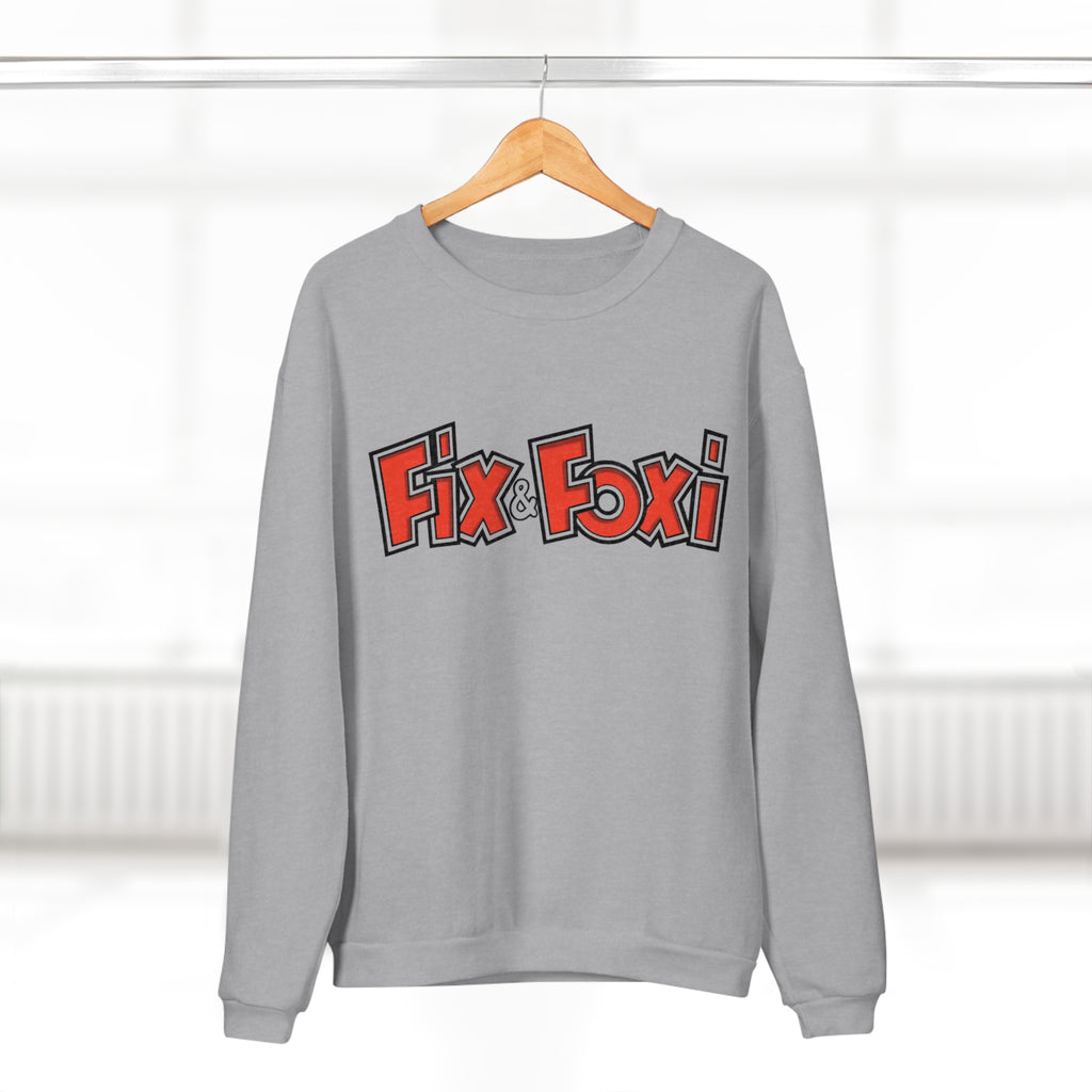 Fix & Foxi Unisex Crew Neck Sweatshirt - Comfy Gift for Friends, Cozy Layer for Chilly Days, Perfect for Casual Outings, Cute Apparel [...]