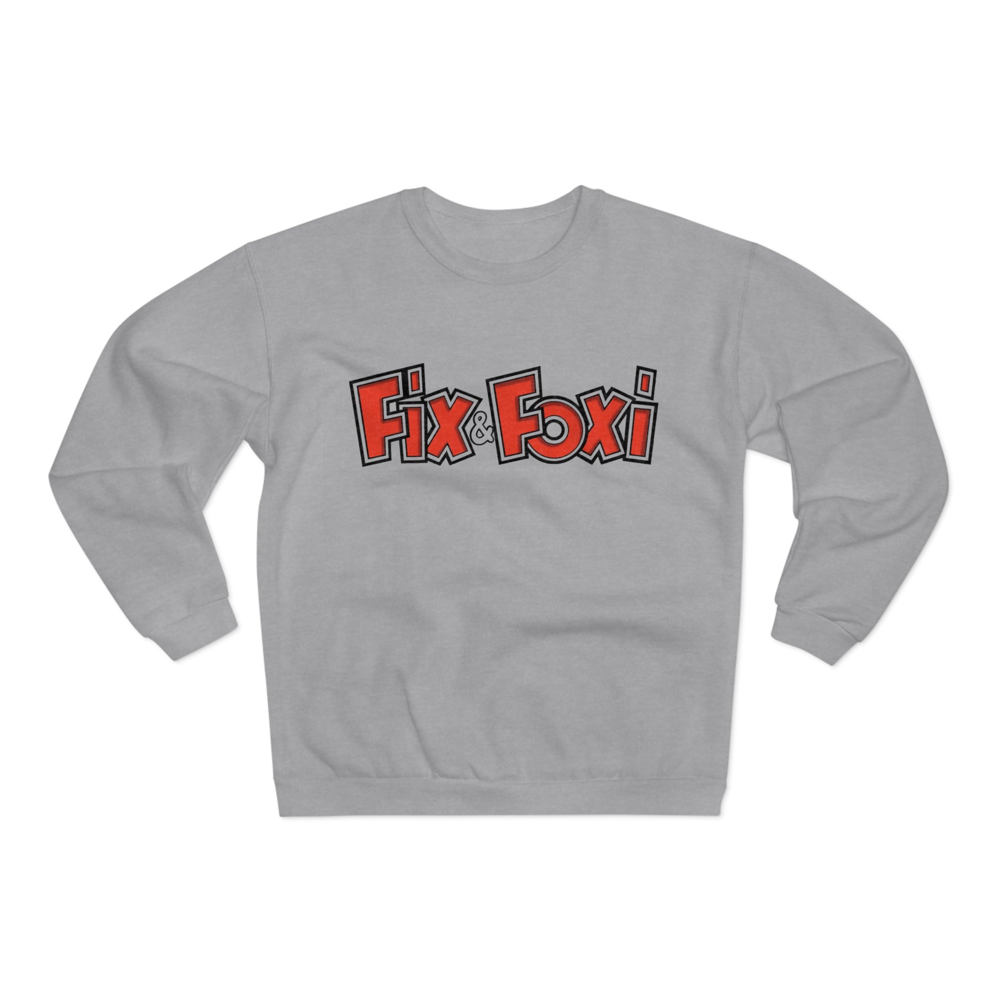Fix & Foxi Unisex Crew Neck Sweatshirt - Comfy Gift for Friends, Cozy Layer for Chilly Days, Perfect for Casual Outings, Cute Apparel [...]