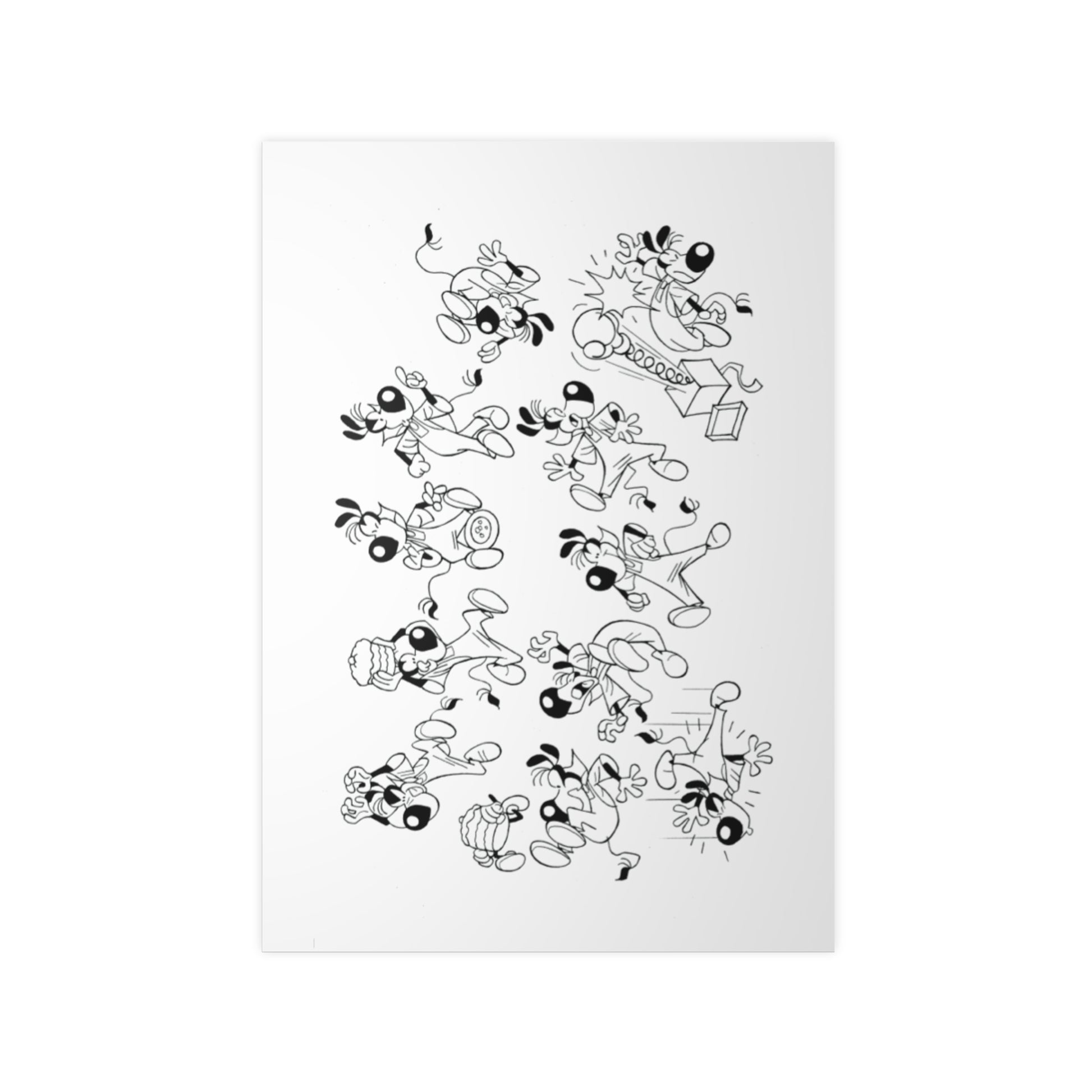 Whimsical Art Posters, Playful Wall Decor, Unique Gifts for Kids, Fun Home Decoration, Birthday Party Art