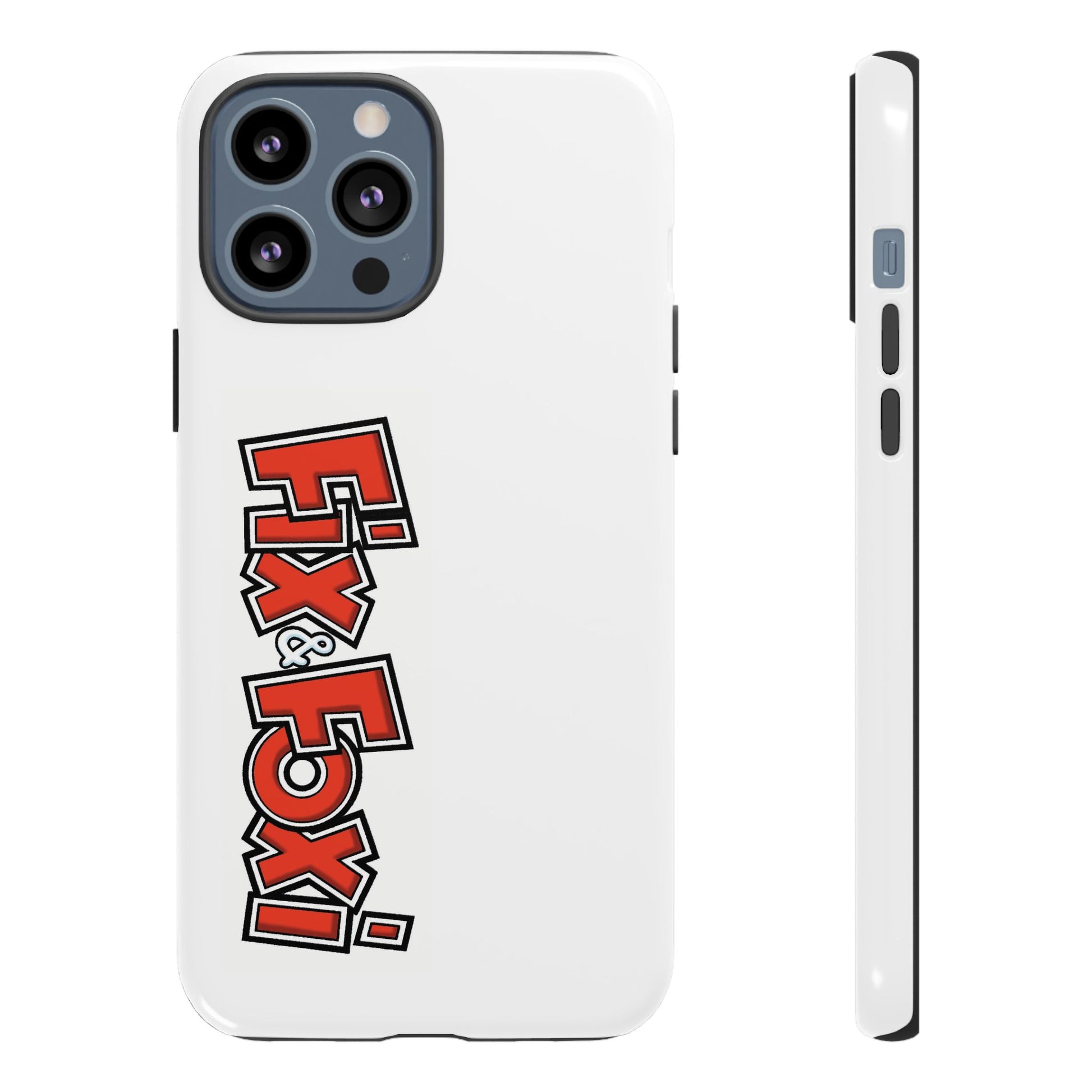 Tough Phone Case with Fix & Foxi Design - Cute & Durable Cover for Fans, Gifts for Kids, Collectibles, Cartoon Merch, Personalized Tech