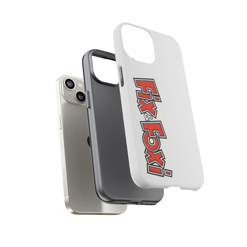 Tough Phone Case with Fix & Foxi Design - Cute & Durable Cover for Fans, Gifts for Kids, Collectibles, Cartoon Merch, Personalized Tech
