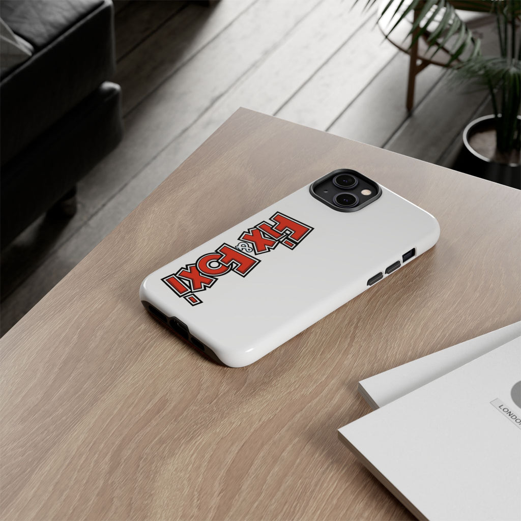 Tough Phone Case with Fix & Foxi Design - Cute & Durable Cover for Fans, Gifts for Kids, Collectibles, Cartoon Merch, Personalized Tech