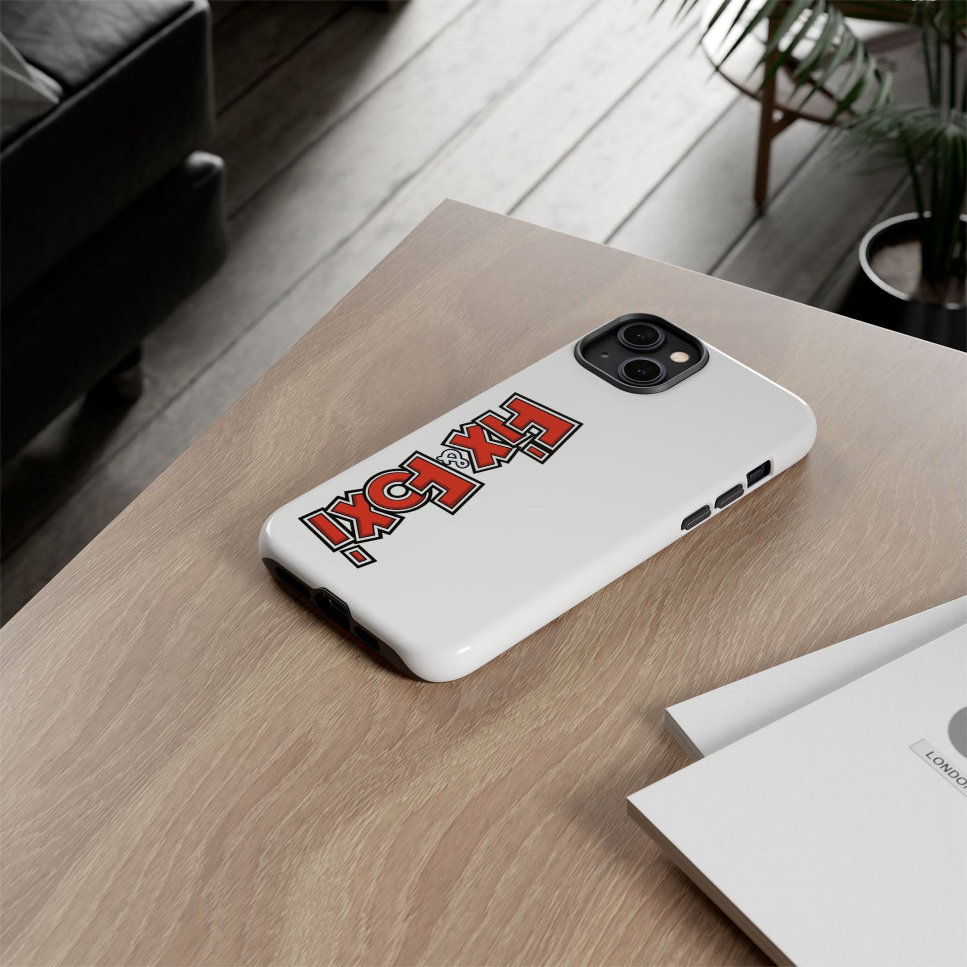 Tough Phone Case with Fix & Foxi Design - Cute & Durable Cover for Fans, Gifts for Kids, Collectibles, Cartoon Merch, Personalized Tech