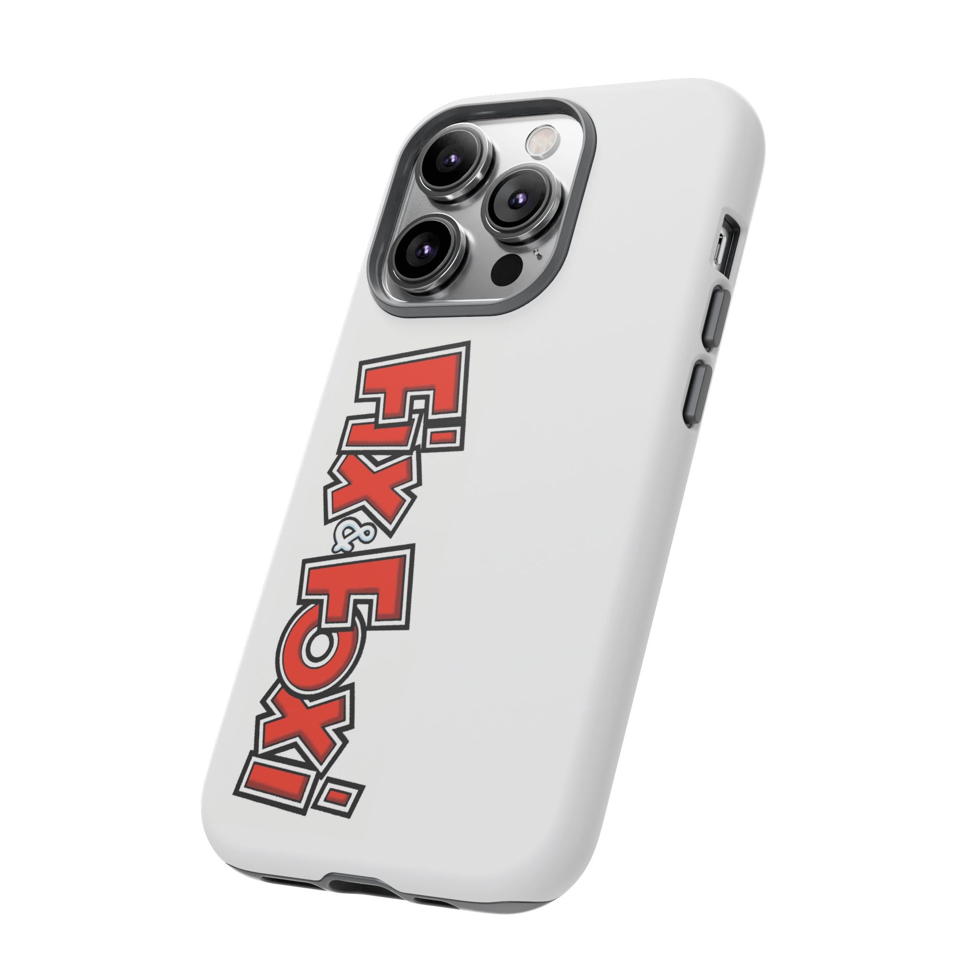 Tough Phone Case with Fix & Foxi Design - Cute & Durable Cover for Fans, Gifts for Kids, Collectibles, Cartoon Merch, Personalized Tech