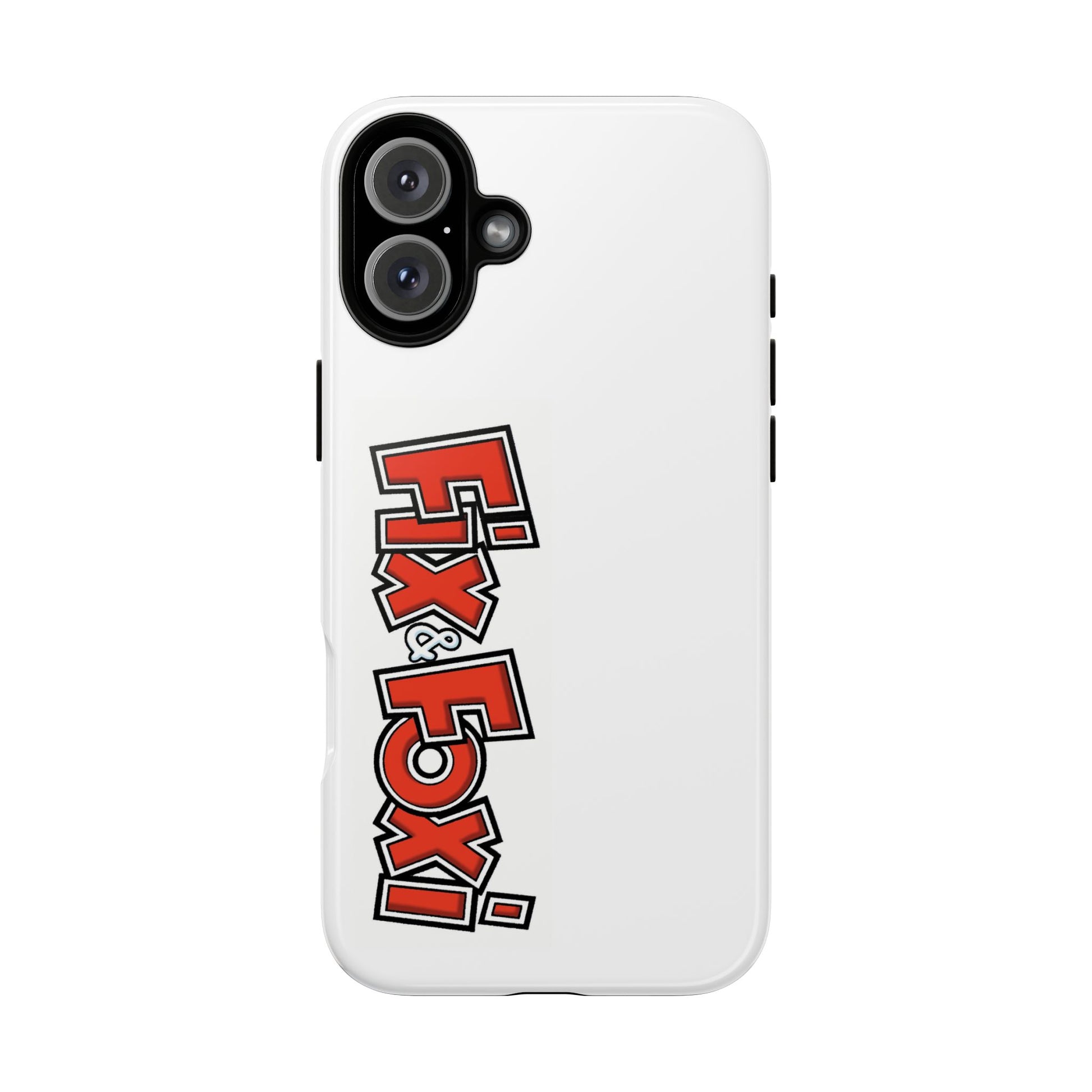 Tough Phone Case with Fix & Foxi Design - Cute & Durable Cover for Fans, Gifts for Kids, Collectibles, Cartoon Merch, Personalized Tech