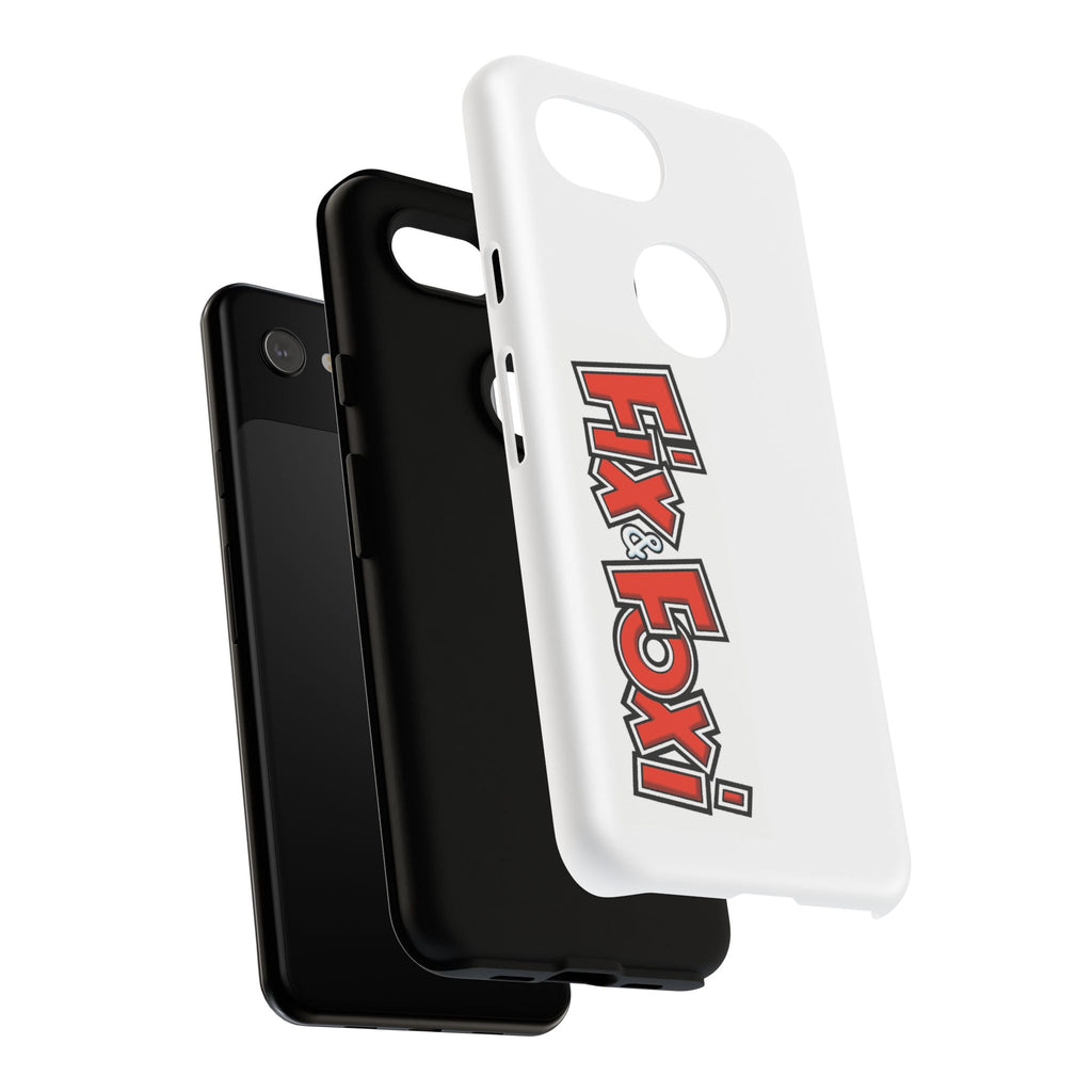Tough Phone Case with Fix & Foxi Design - Cute & Durable Cover for Fans, Gifts for Kids, Collectibles, Cartoon Merch, Personalized Tech