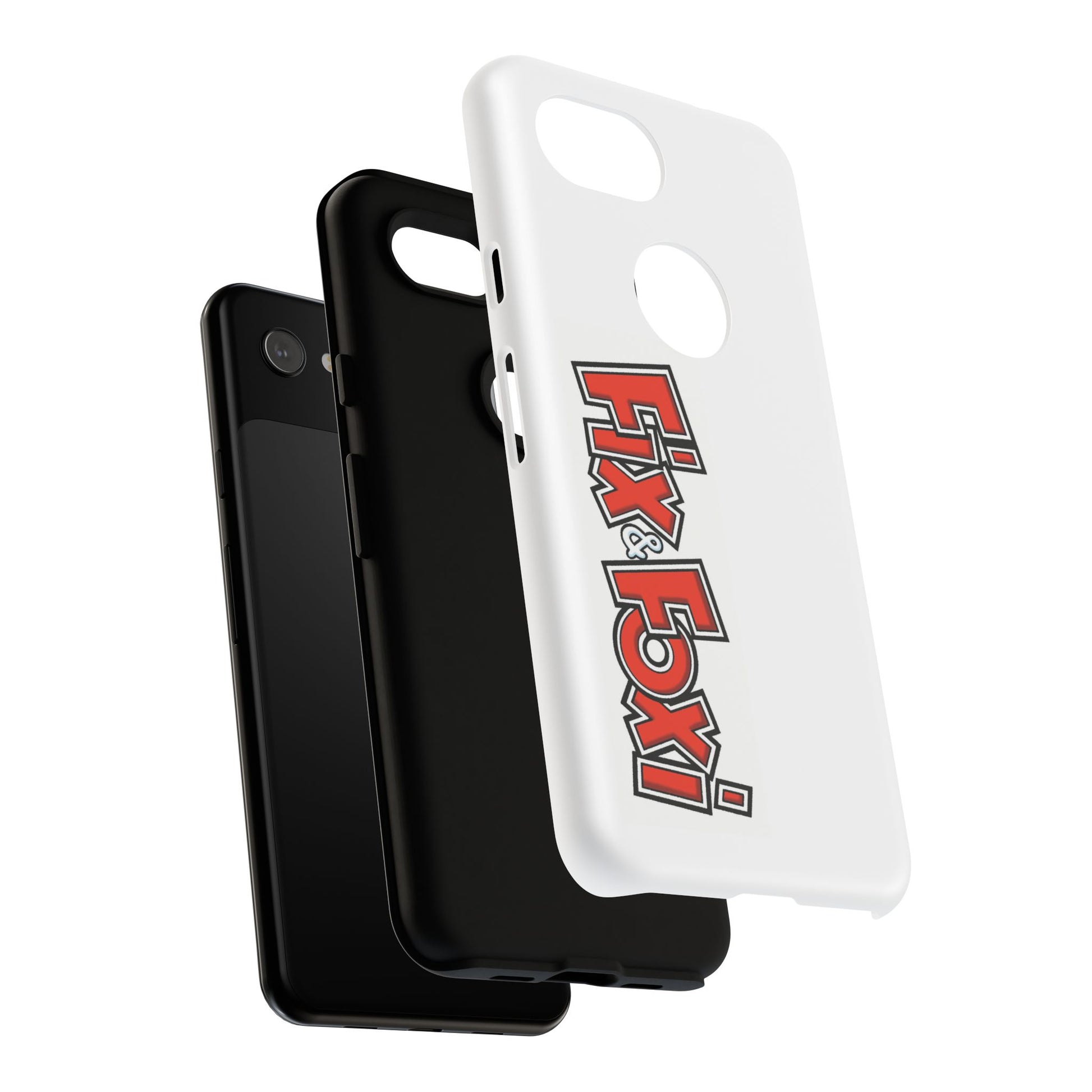 Tough Phone Case with Fix & Foxi Design - Cute & Durable Cover for Fans, Gifts for Kids, Collectibles, Cartoon Merch, Personalized Tech