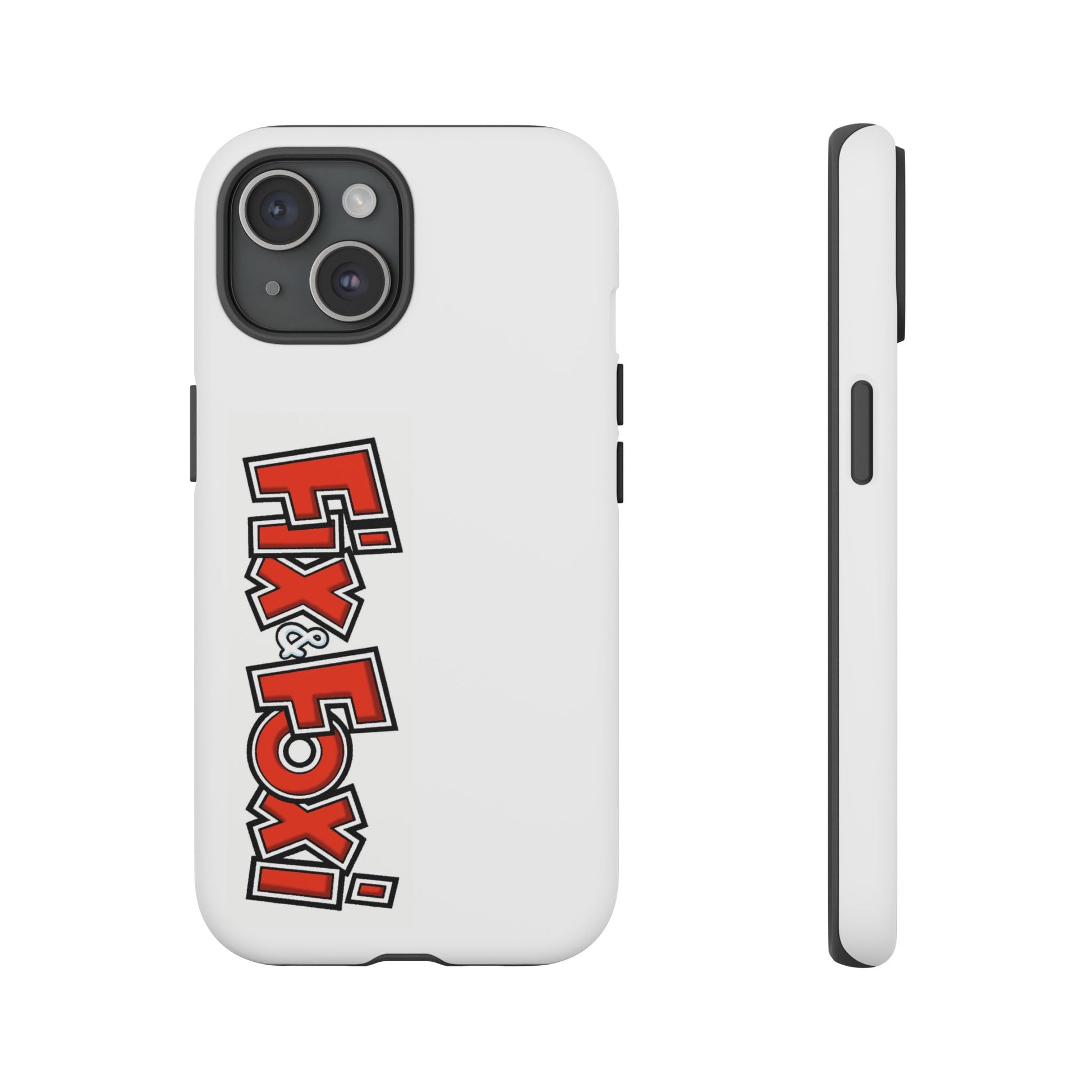 Tough Phone Case with Fix & Foxi Design - Cute & Durable Cover for Fans, Gifts for Kids, Collectibles, Cartoon Merch, Personalized Tech