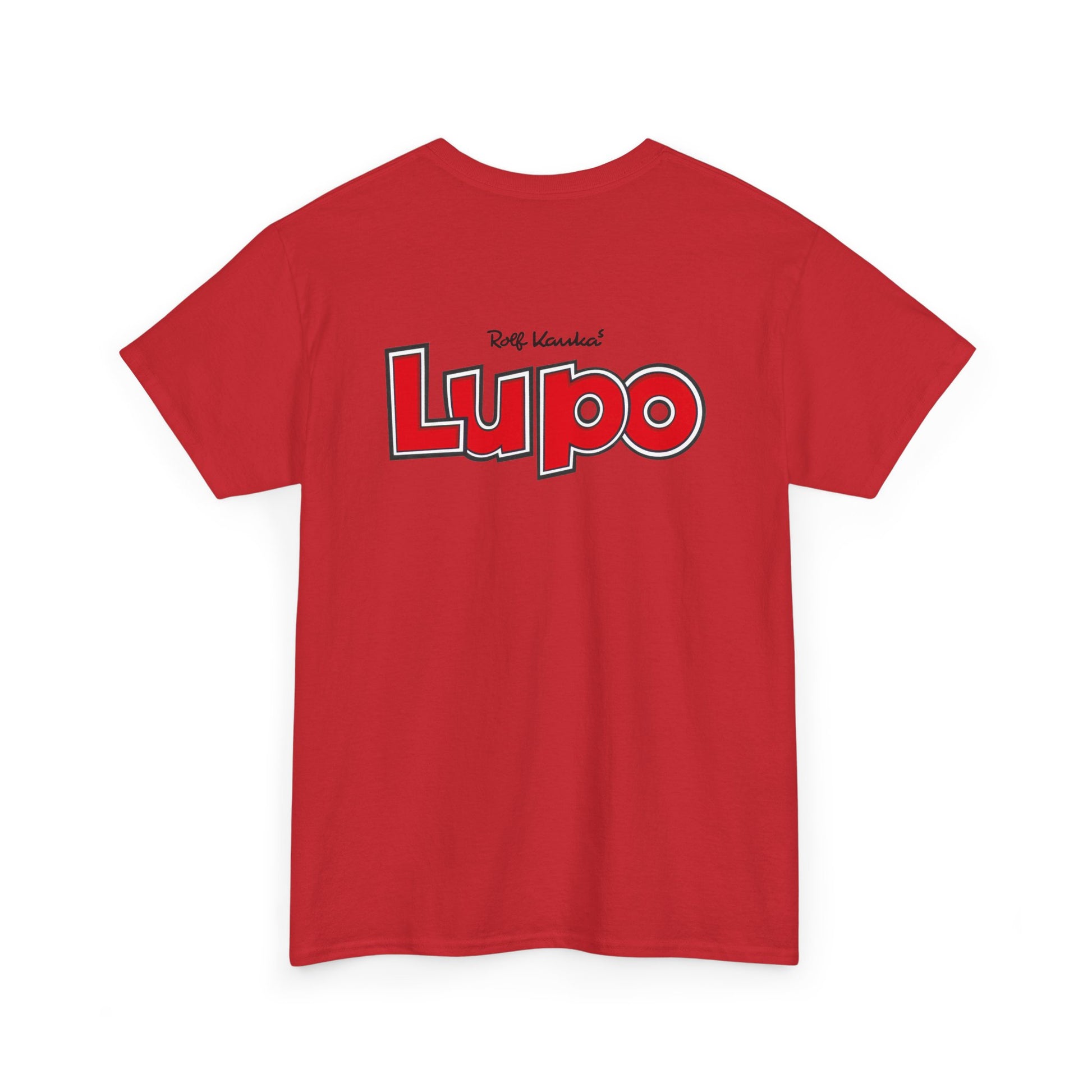 Trendy Graphic Tee, Lupo, Casual Top, Gift for Him/Her, Streetwear Style, Unique Design