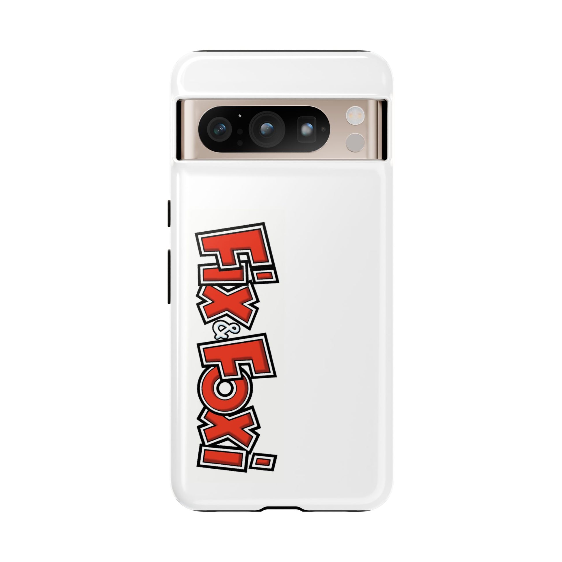 Tough Phone Case with Fix & Foxi Design - Cute & Durable Cover for Fans, Gifts for Kids, Collectibles, Cartoon Merch, Personalized Tech