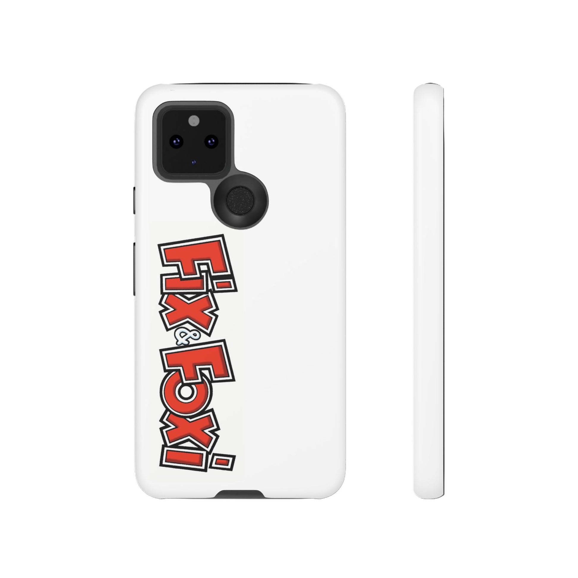 Tough Phone Case with Fix & Foxi Design - Cute & Durable Cover for Fans, Gifts for Kids, Collectibles, Cartoon Merch, Personalized Tech