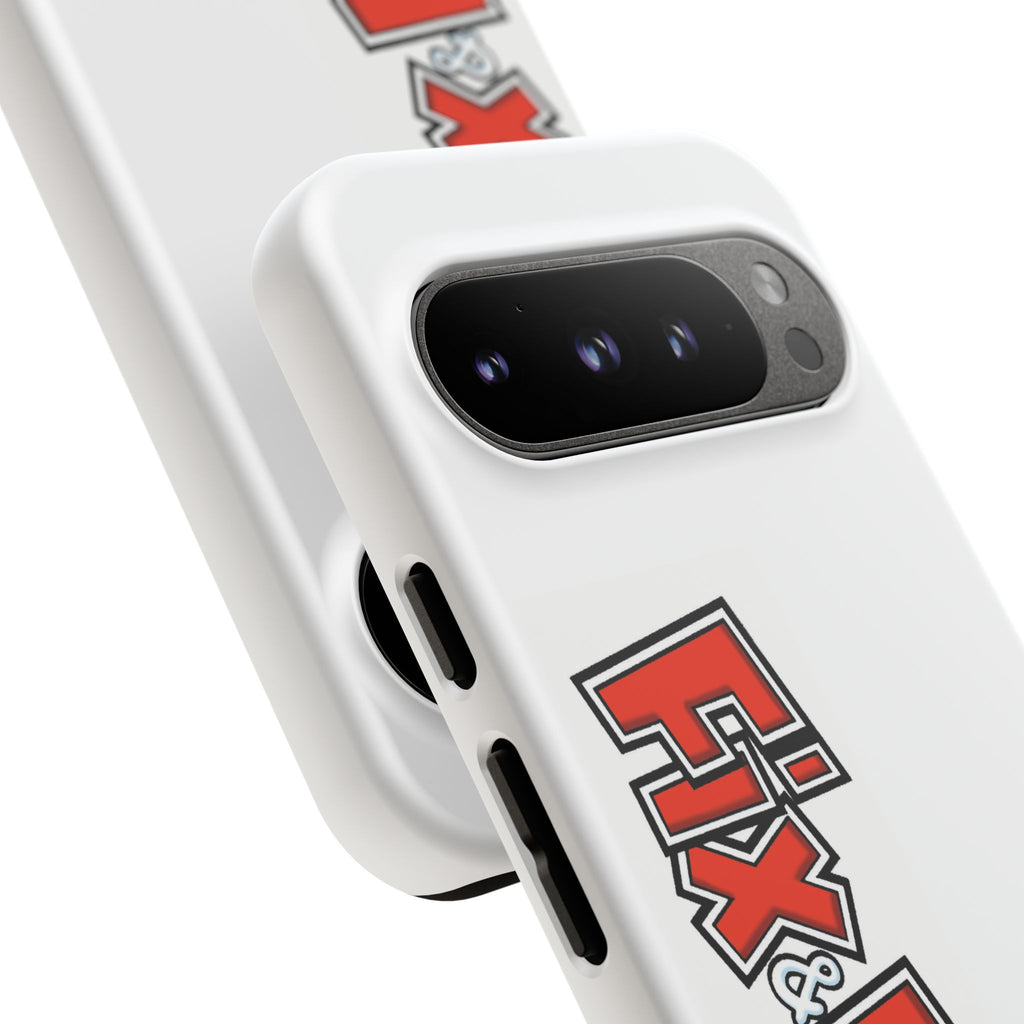 Tough Phone Case with Fix & Foxi Design - Cute & Durable Cover for Fans, Gifts for Kids, Collectibles, Cartoon Merch, Personalized Tech