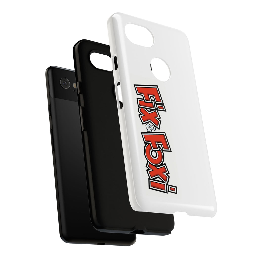 Tough Phone Case with Fix & Foxi Design - Cute & Durable Cover for Fans, Gifts for Kids, Collectibles, Cartoon Merch, Personalized Tech