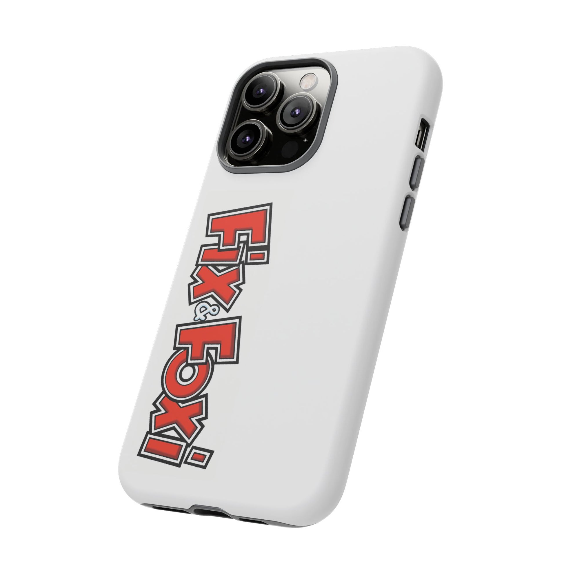 Tough Phone Case with Fix & Foxi Design - Cute & Durable Cover for Fans, Gifts for Kids, Collectibles, Cartoon Merch, Personalized Tech