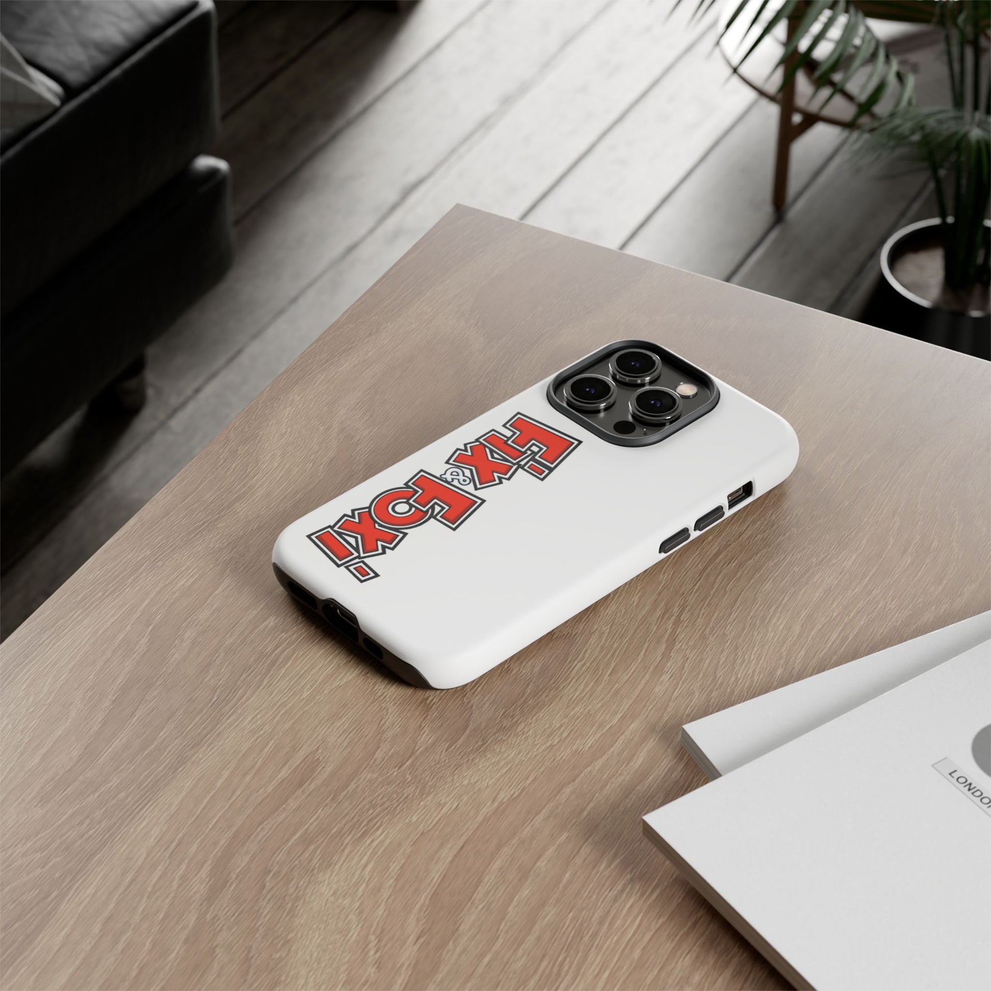 Tough Phone Case with Fix & Foxi Design - Cute & Durable Cover for Fans, Gifts for Kids, Collectibles, Cartoon Merch, Personalized Tech