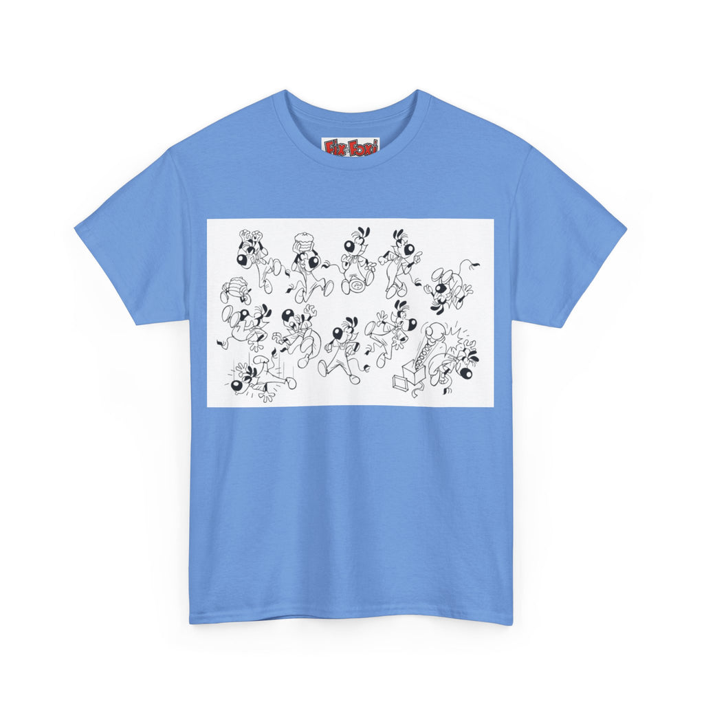 Trendy Graphic Tee, Lupo, Casual Top, Gift for Him/Her, Streetwear Style, Unique Design