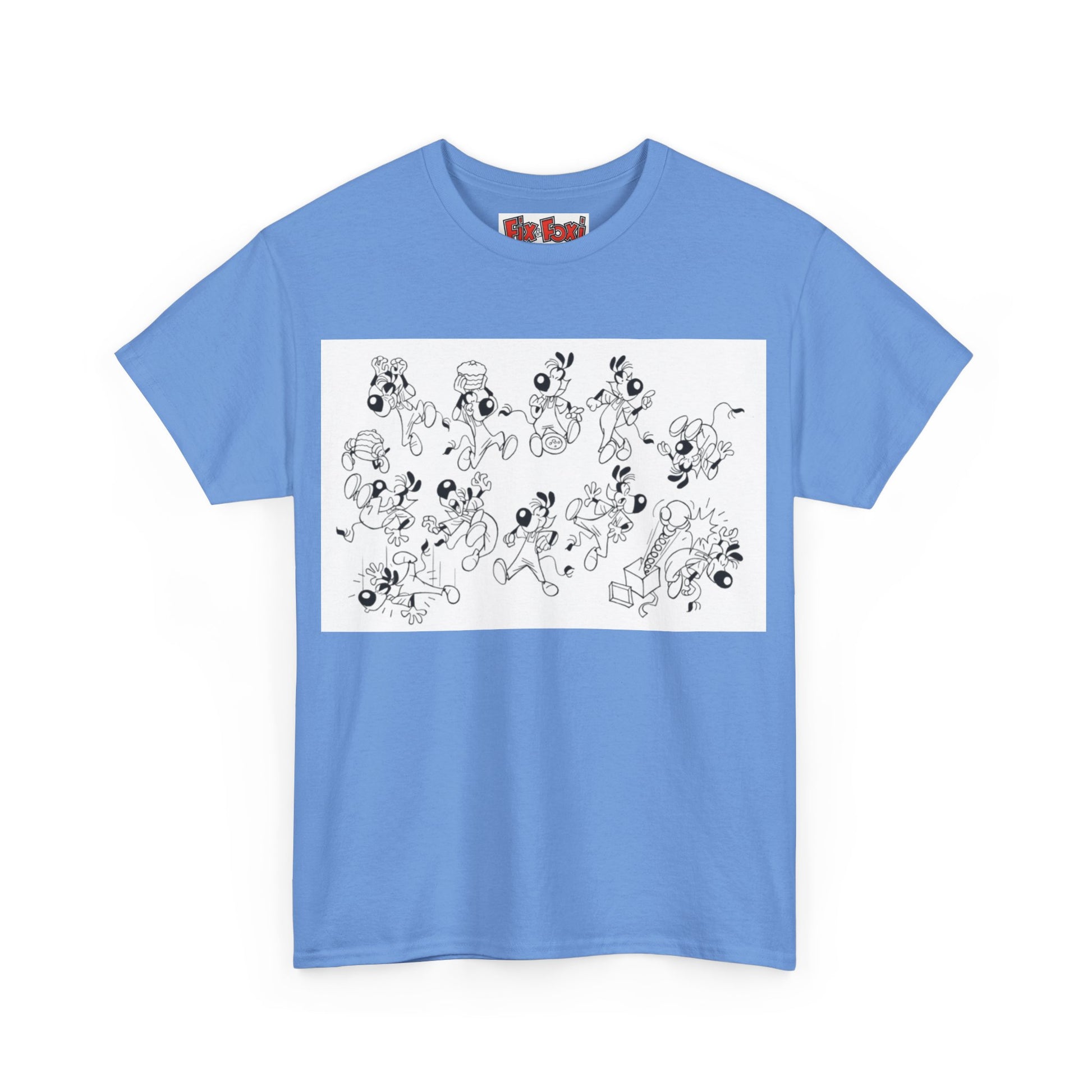 Trendy Graphic Tee, Lupo, Casual Top, Gift for Him/Her, Streetwear Style, Unique Design