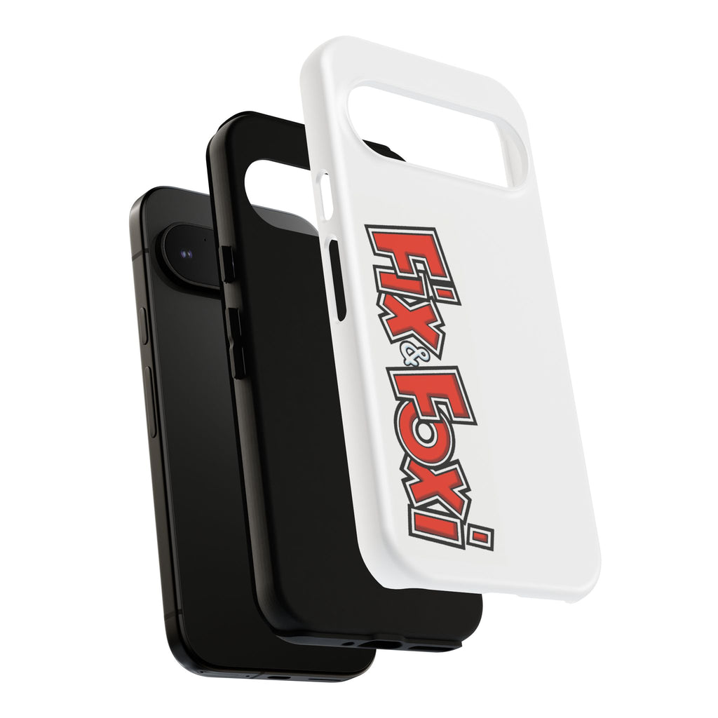 Tough Phone Case with Fix & Foxi Design - Cute & Durable Cover for Fans, Gifts for Kids, Collectibles, Cartoon Merch, Personalized Tech