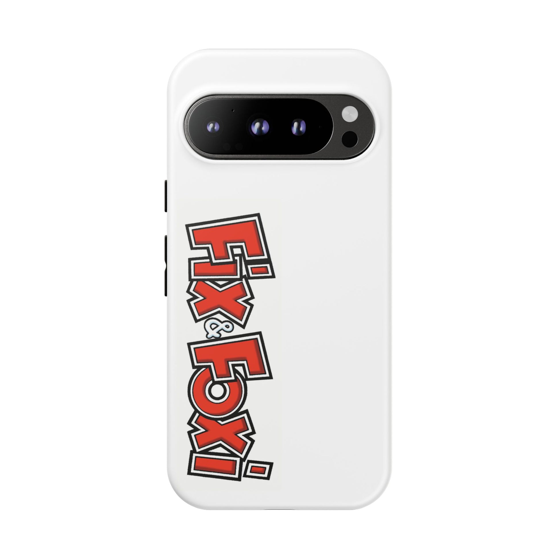 Tough Phone Case with Fix & Foxi Design - Cute & Durable Cover for Fans, Gifts for Kids, Collectibles, Cartoon Merch, Personalized Tech