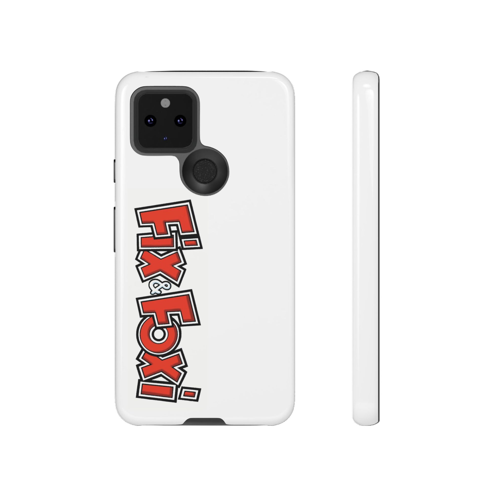 Tough Phone Case with Fix & Foxi Design - Cute & Durable Cover for Fans, Gifts for Kids, Collectibles, Cartoon Merch, Personalized Tech