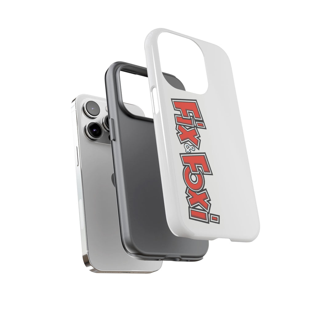 Tough Phone Case with Fix & Foxi Design - Cute & Durable Cover for Fans, Gifts for Kids, Collectibles, Cartoon Merch, Personalized Tech