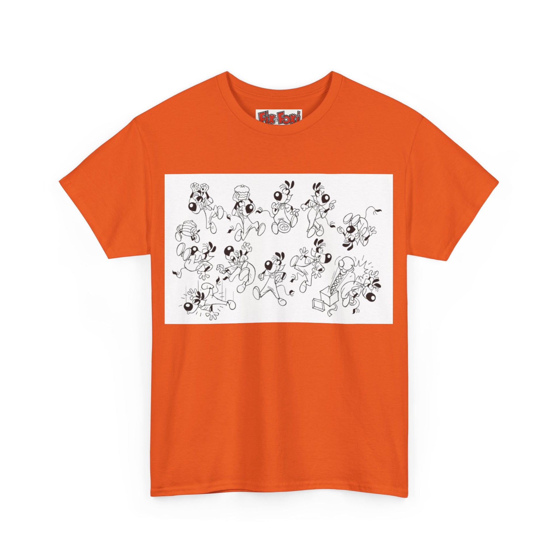 Trendy Graphic Tee, Lupo, Casual Top, Gift for Him/Her, Streetwear Style, Unique Design