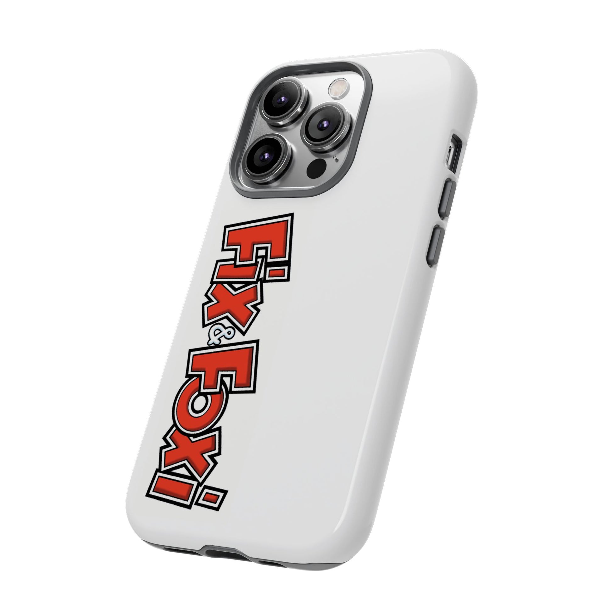 Tough Phone Case with Fix & Foxi Design - Cute & Durable Cover for Fans, Gifts for Kids, Collectibles, Cartoon Merch, Personalized Tech