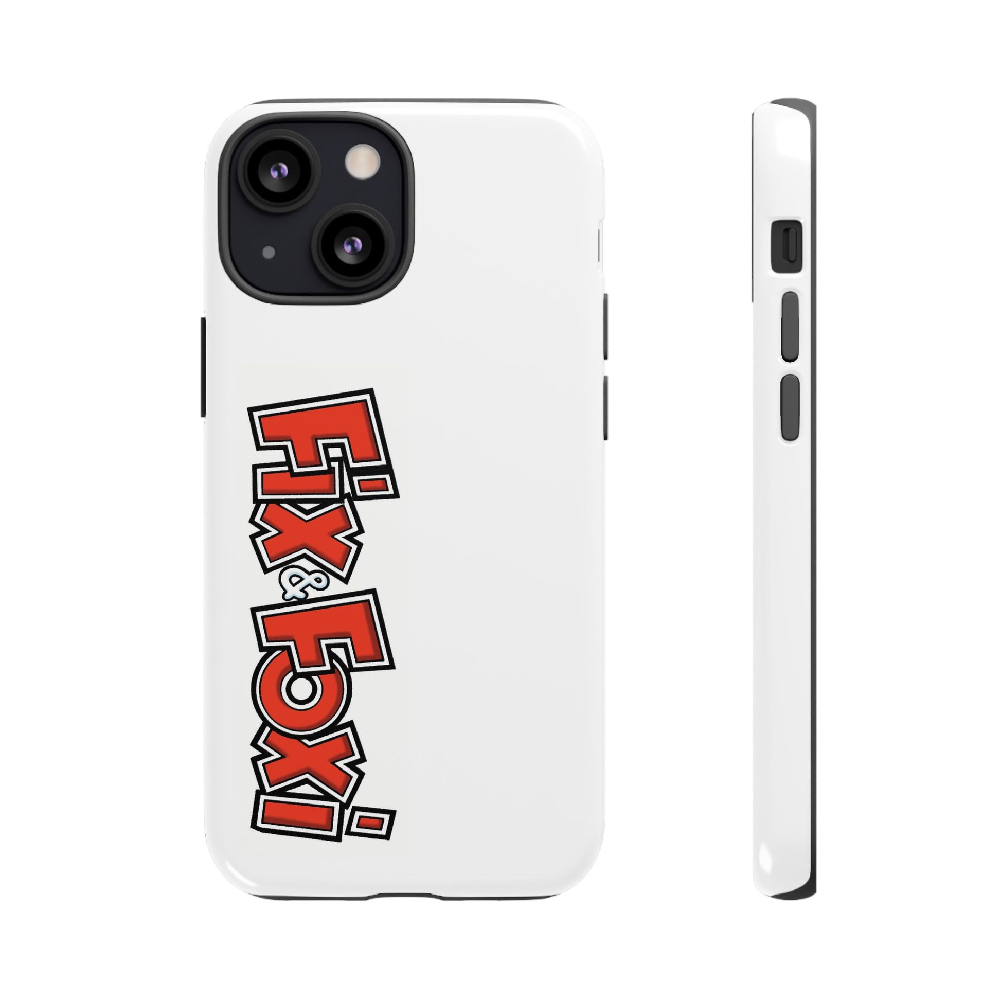Tough Phone Case with Fix & Foxi Design - Cute & Durable Cover for Fans, Gifts for Kids, Collectibles, Cartoon Merch, Personalized Tech