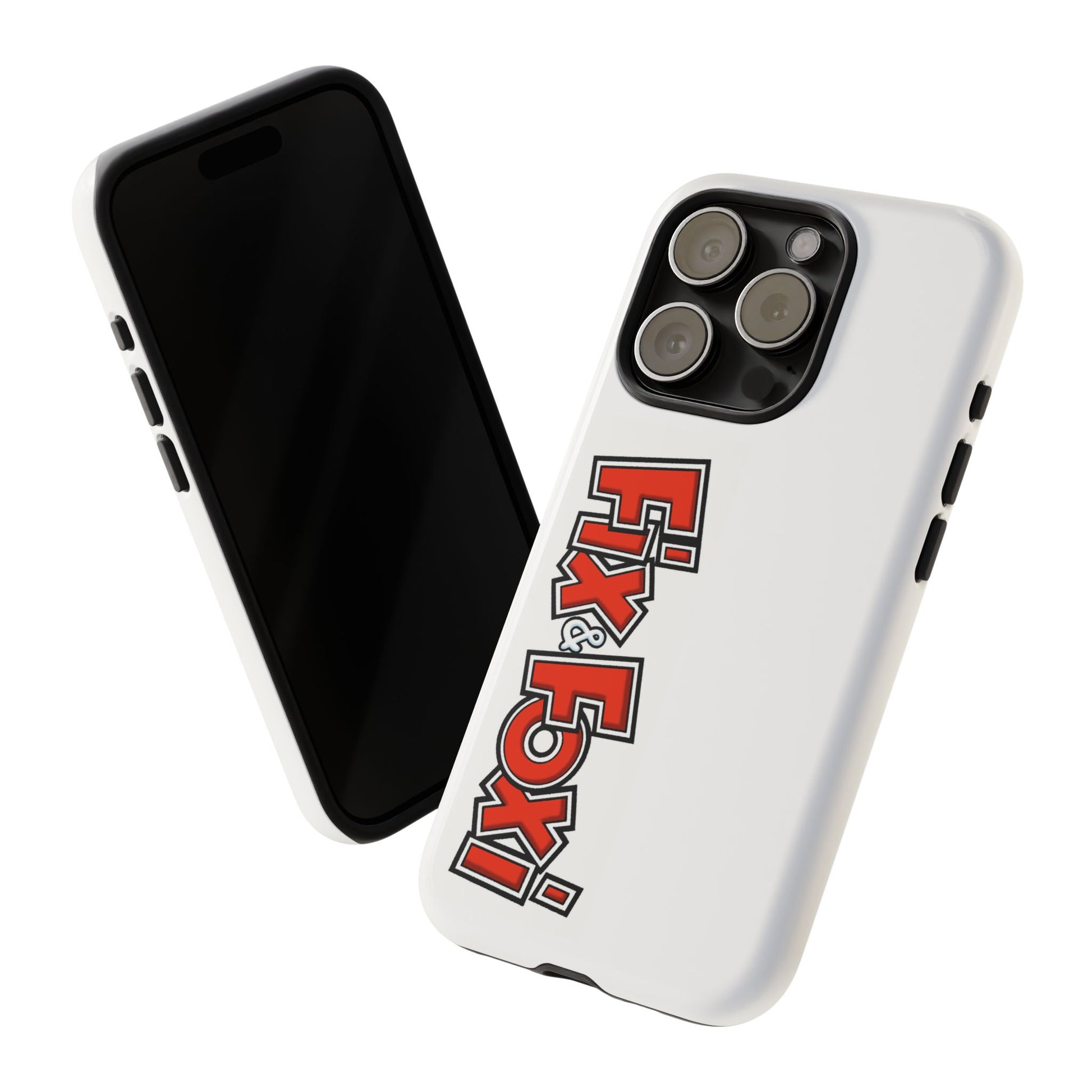 Tough Phone Case with Fix & Foxi Design - Cute & Durable Cover for Fans, Gifts for Kids, Collectibles, Cartoon Merch, Personalized Tech