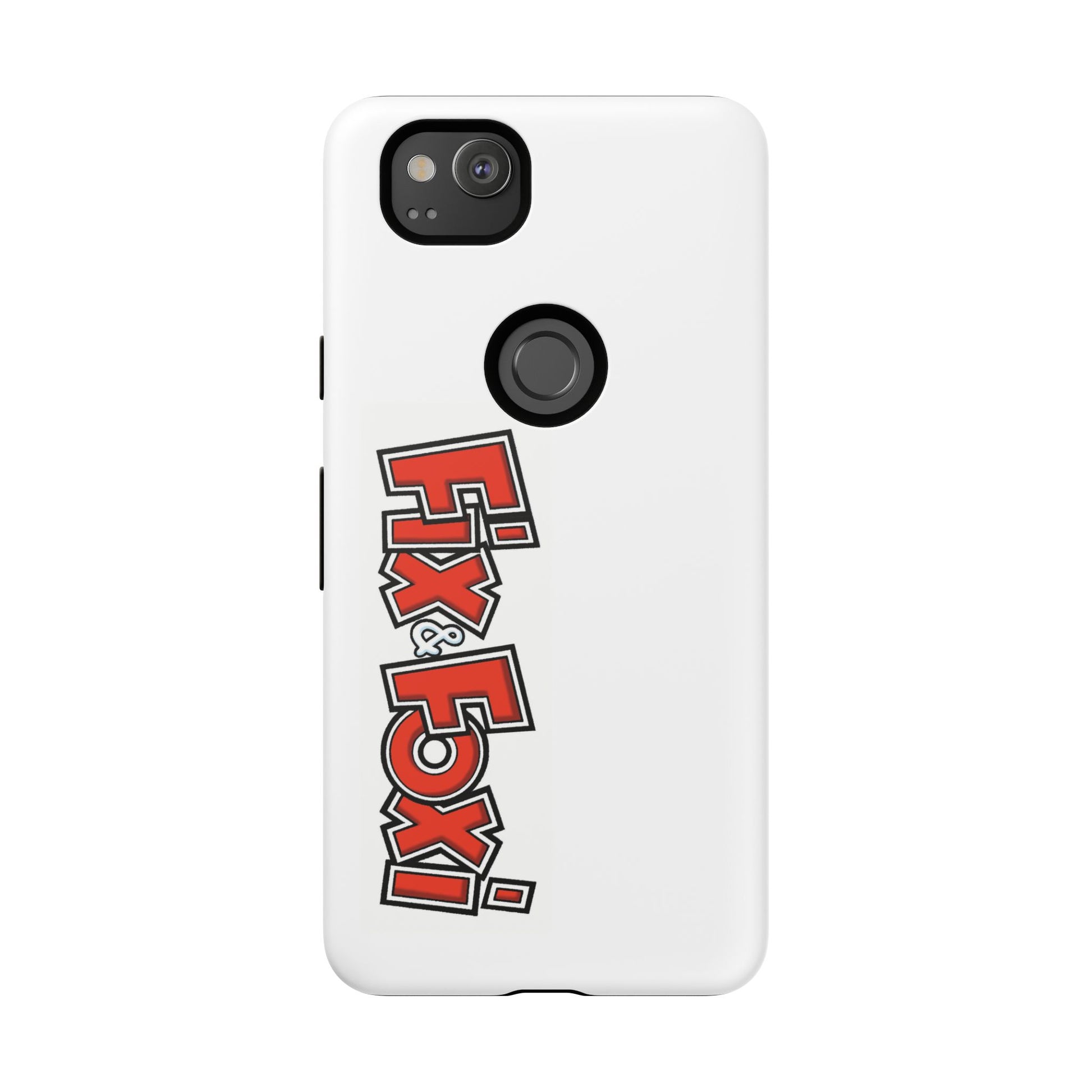 Tough Phone Case with Fix & Foxi Design - Cute & Durable Cover for Fans, Gifts for Kids, Collectibles, Cartoon Merch, Personalized Tech