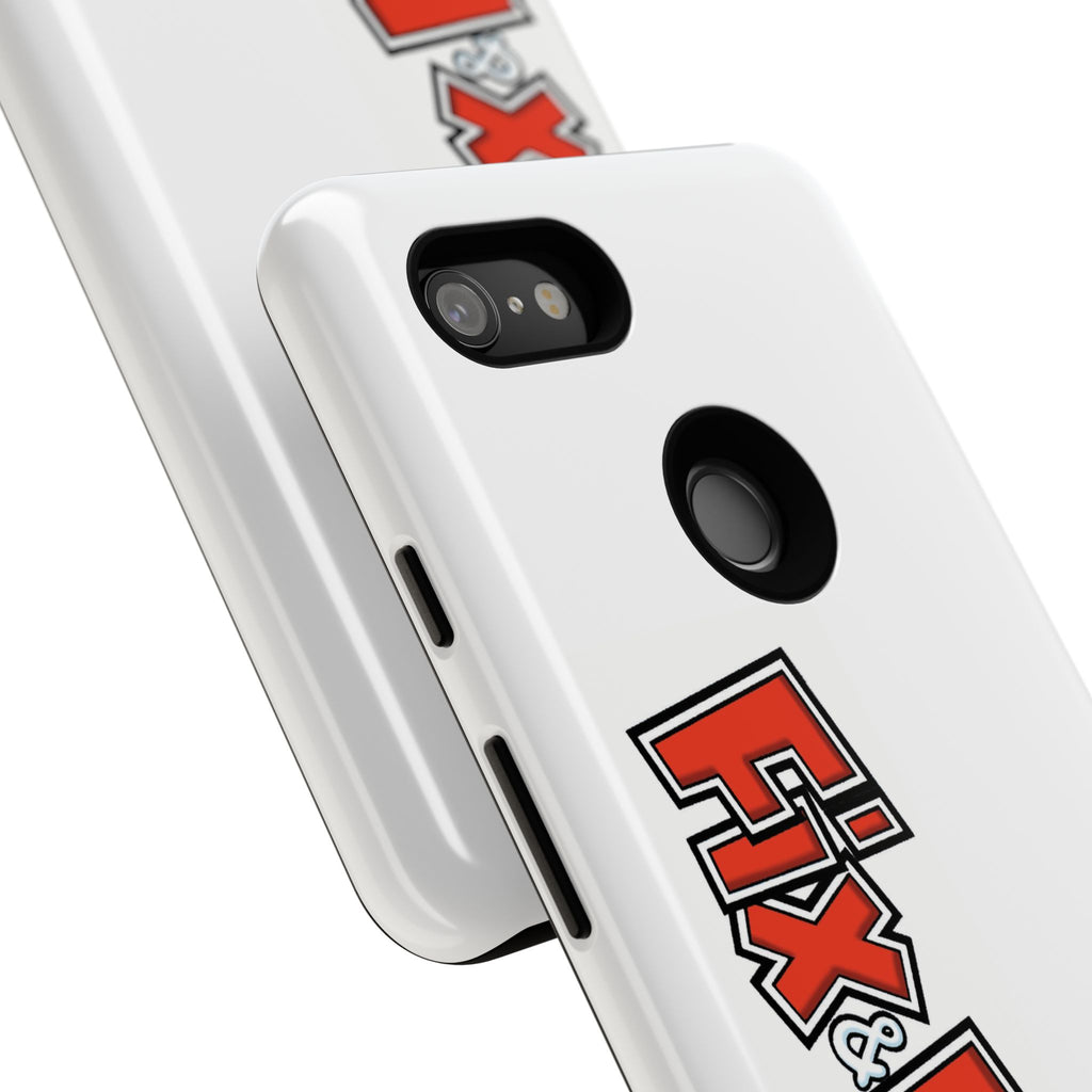 Tough Phone Case with Fix & Foxi Design - Cute & Durable Cover for Fans, Gifts for Kids, Collectibles, Cartoon Merch, Personalized Tech