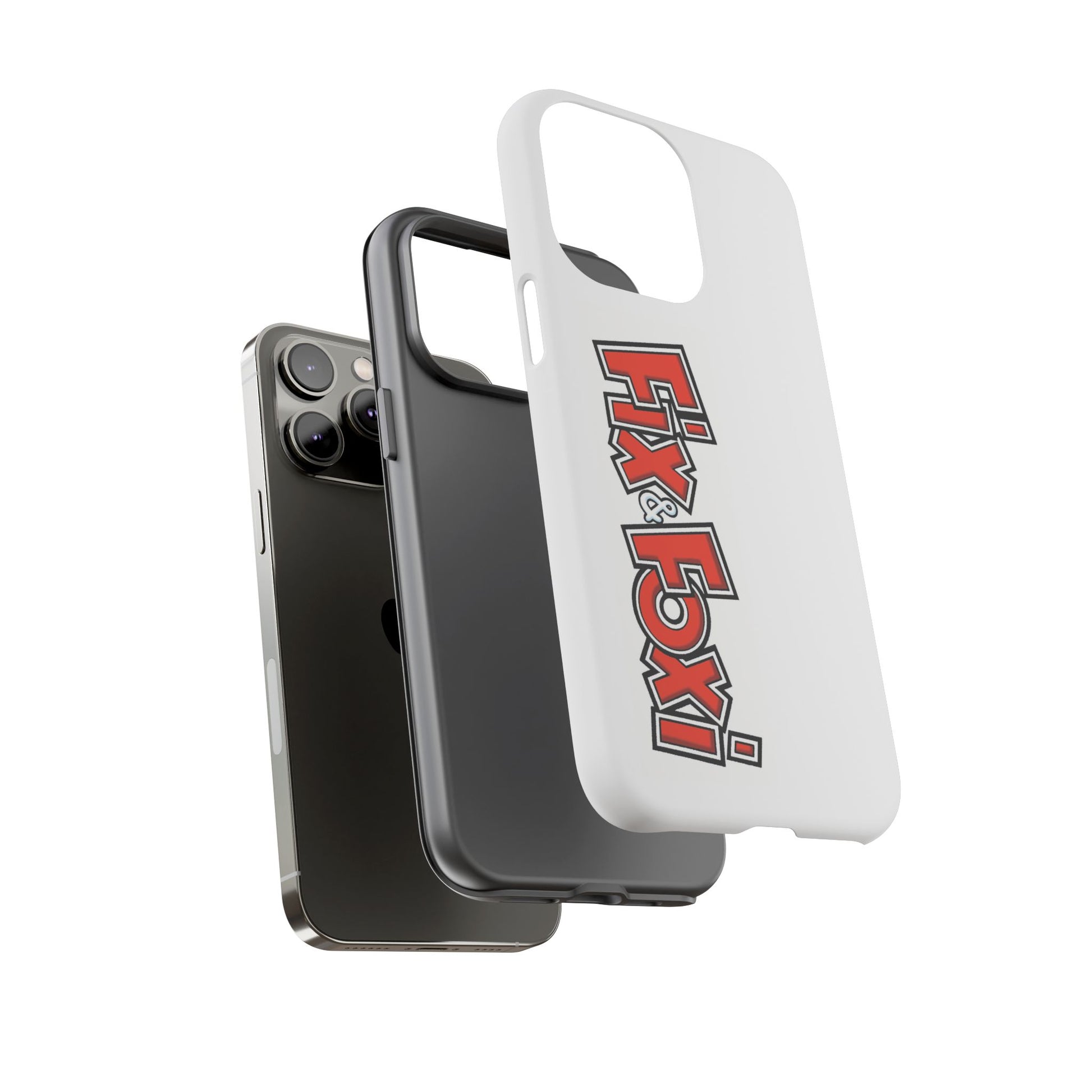 Tough Phone Case with Fix & Foxi Design - Cute & Durable Cover for Fans, Gifts for Kids, Collectibles, Cartoon Merch, Personalized Tech