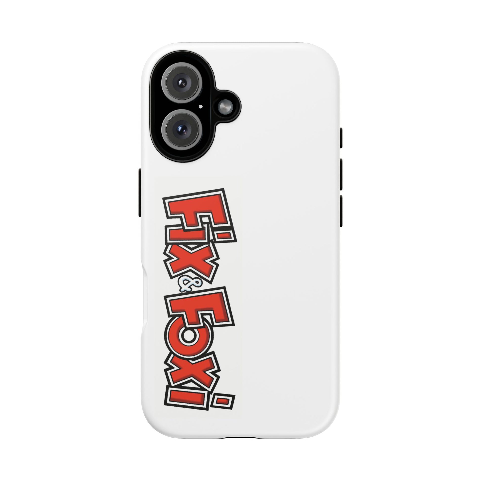 Tough Phone Case with Fix & Foxi Design - Cute & Durable Cover for Fans, Gifts for Kids, Collectibles, Cartoon Merch, Personalized Tech