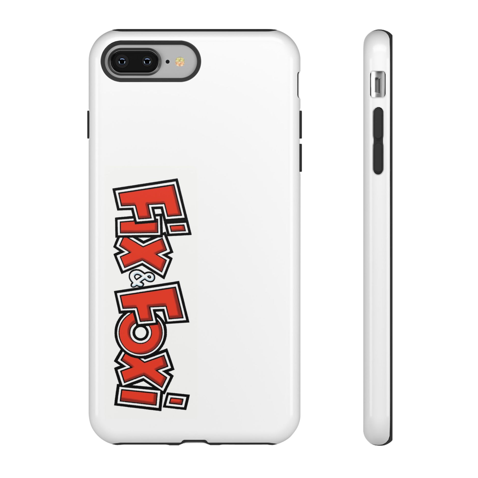 Tough Phone Case with Fix & Foxi Design - Cute & Durable Cover for Fans, Gifts for Kids, Collectibles, Cartoon Merch, Personalized Tech