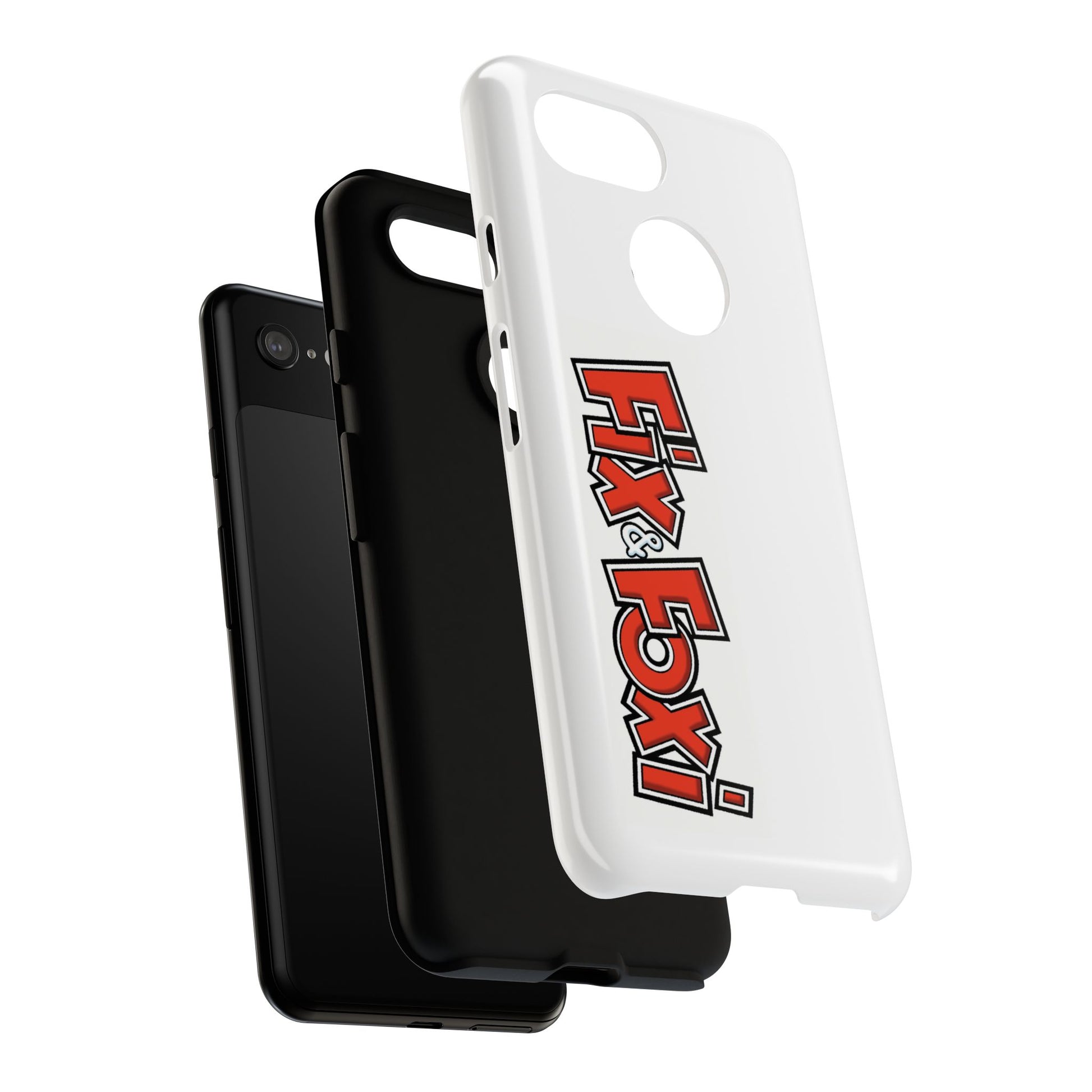 Tough Phone Case with Fix & Foxi Design - Cute & Durable Cover for Fans, Gifts for Kids, Collectibles, Cartoon Merch, Personalized Tech