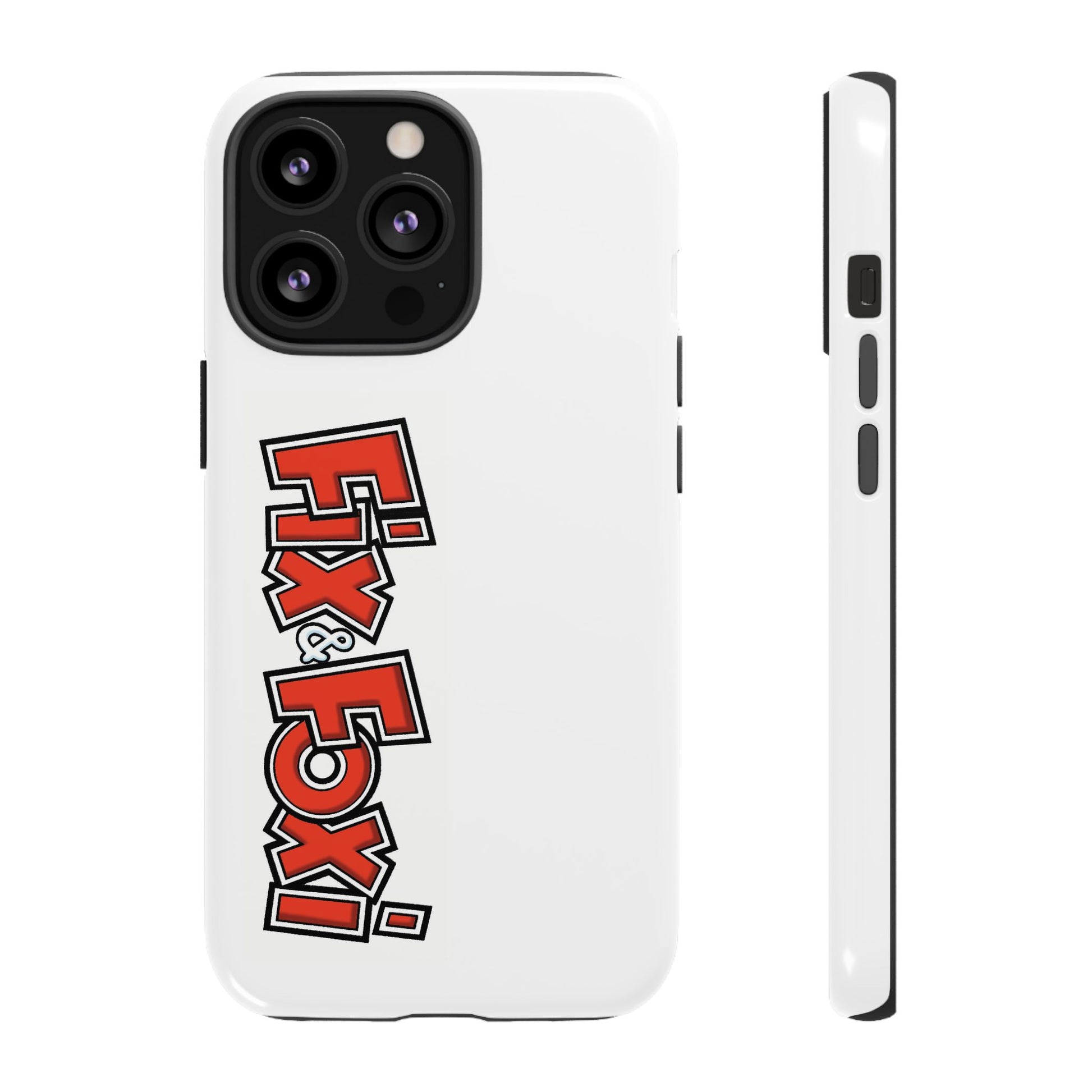 Tough Phone Case with Fix & Foxi Design - Cute & Durable Cover for Fans, Gifts for Kids, Collectibles, Cartoon Merch, Personalized Tech
