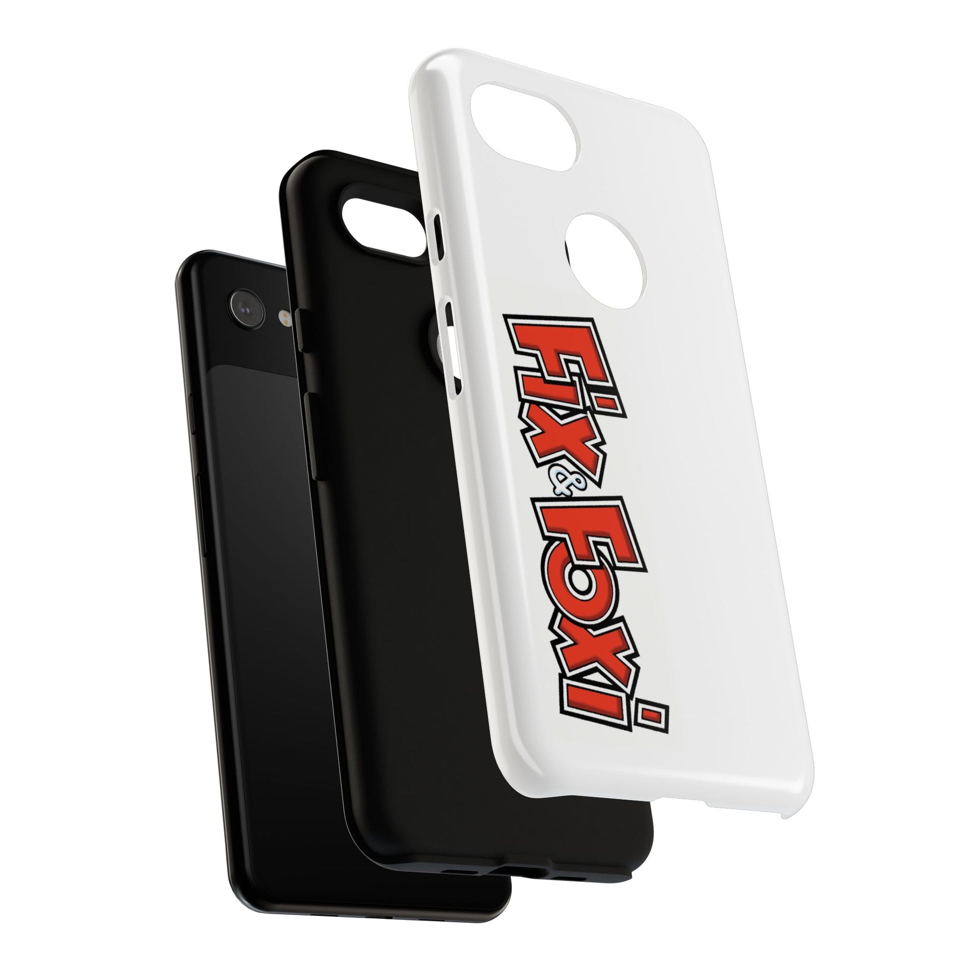 Tough Phone Case with Fix & Foxi Design - Cute & Durable Cover for Fans, Gifts for Kids, Collectibles, Cartoon Merch, Personalized Tech